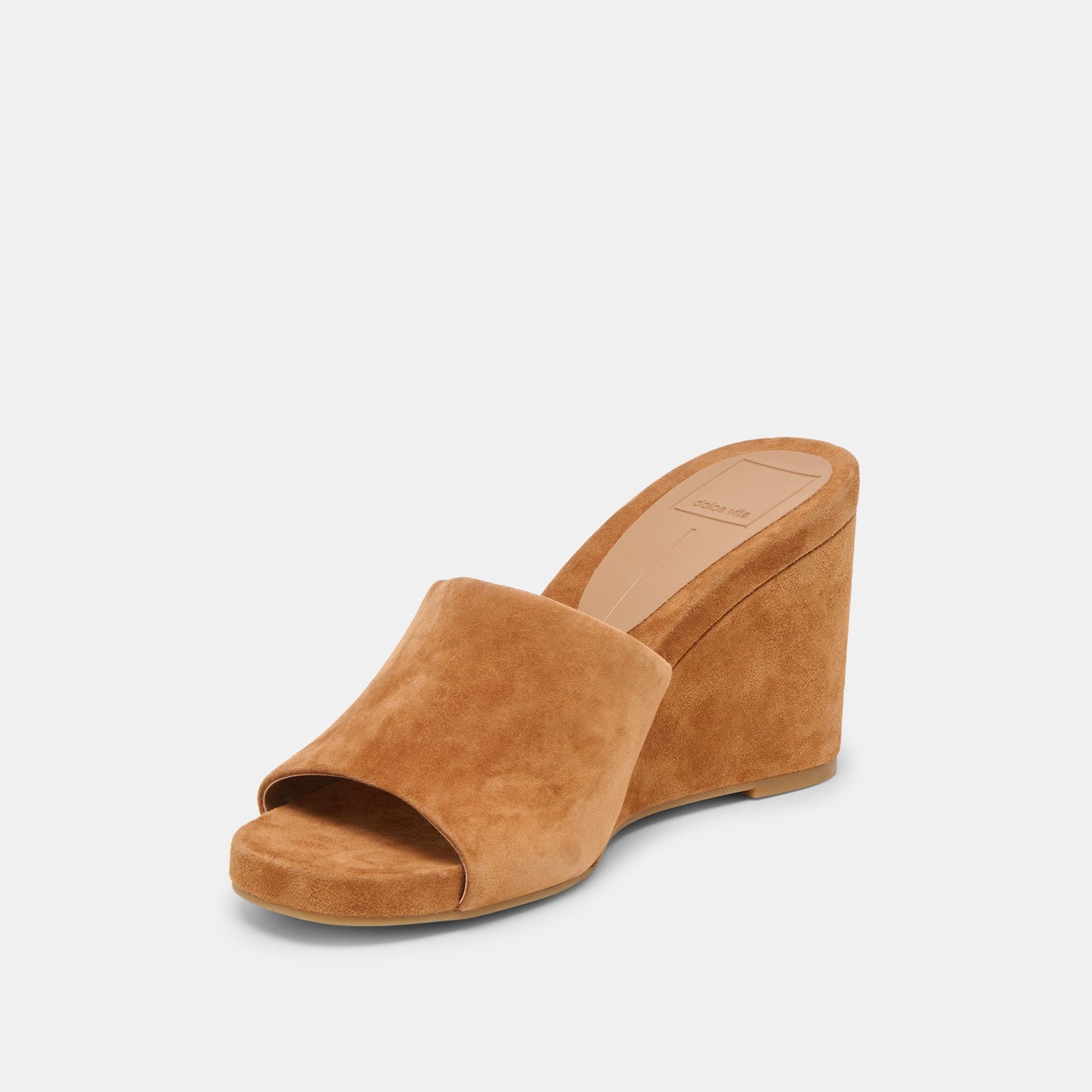 Holta Brown Suede Wedges