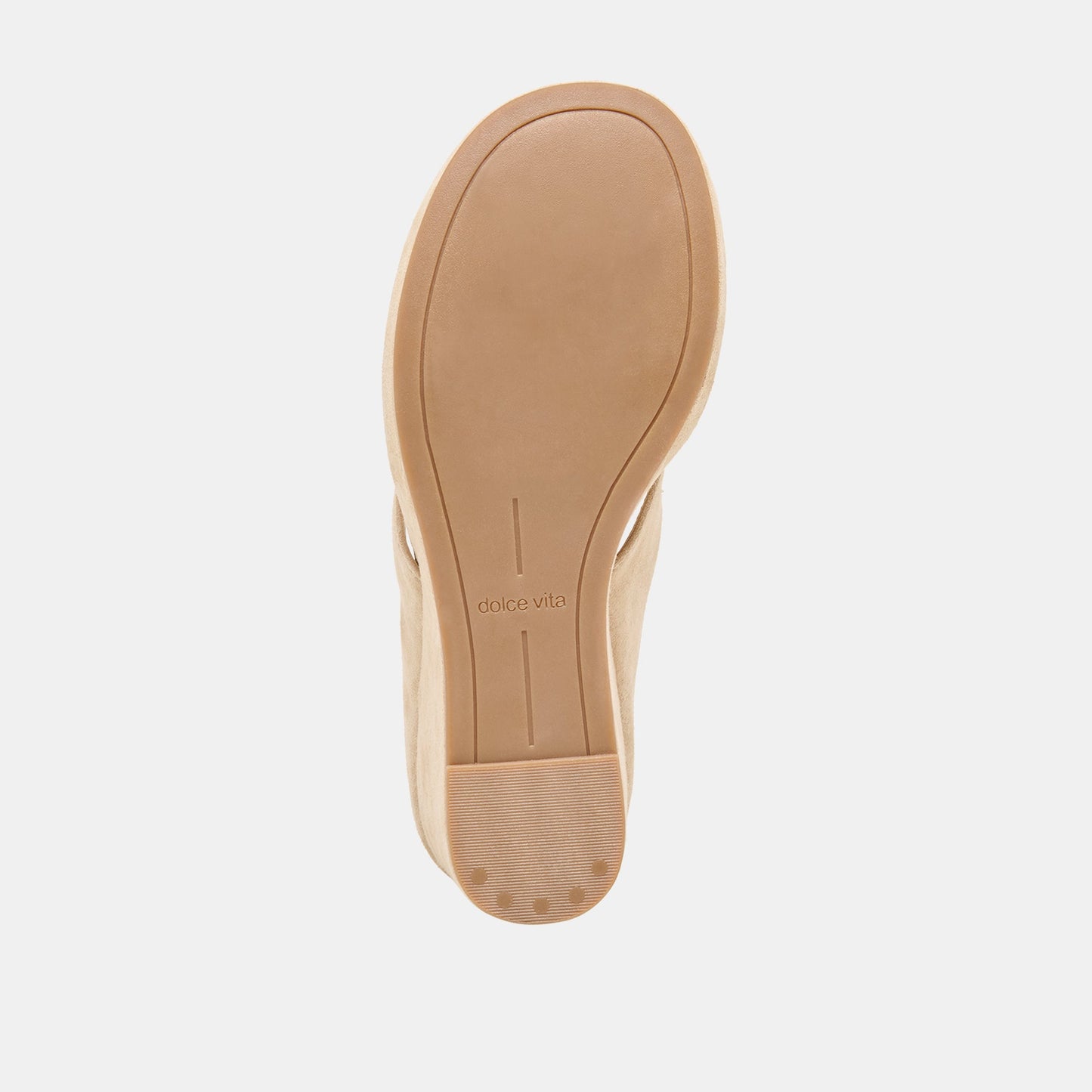 Hinna Camel Suede Wedges