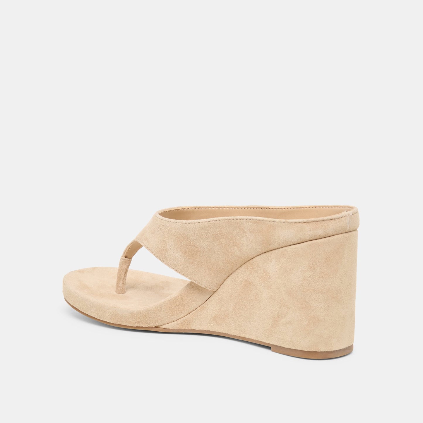 Hinna Camel Suede Wedges