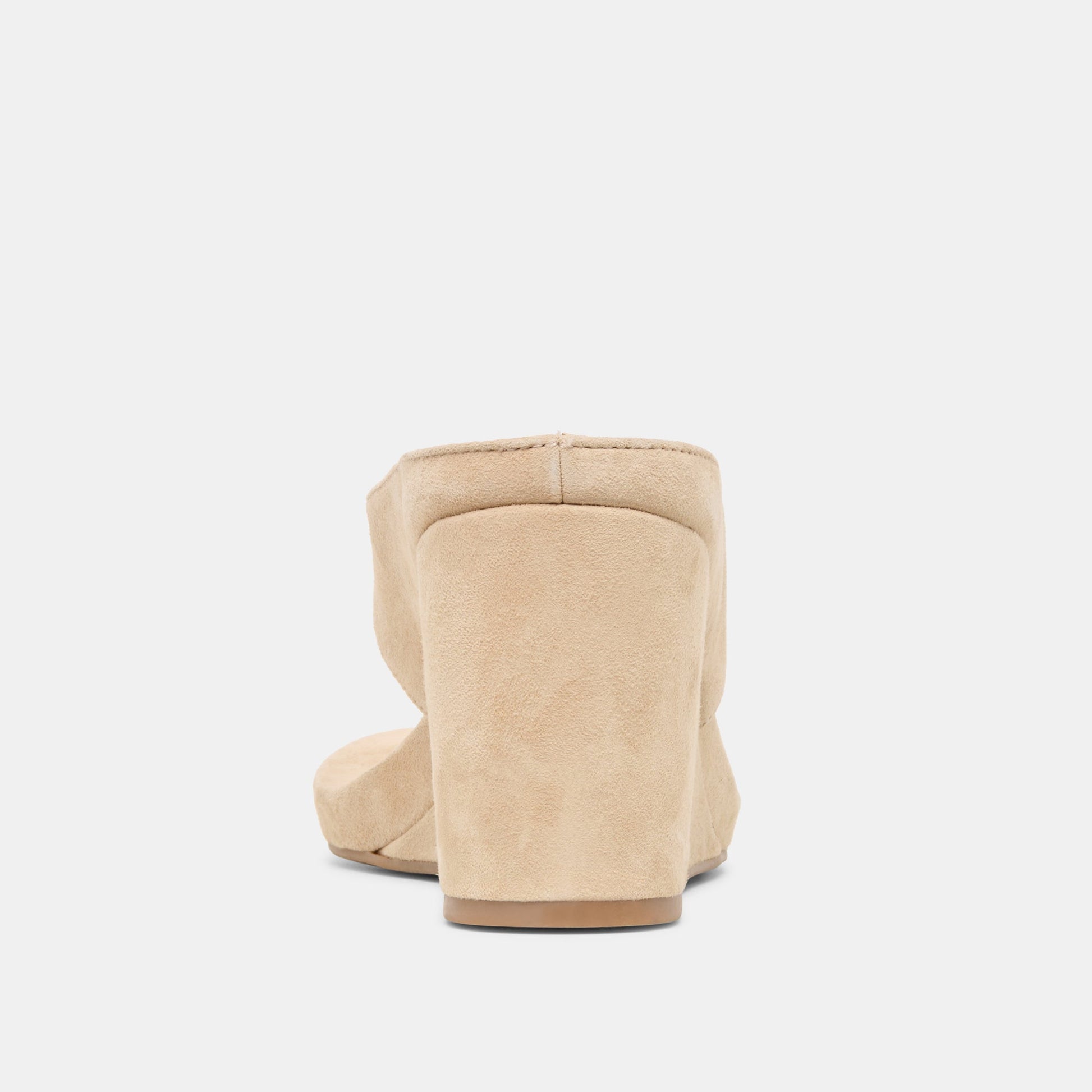 Hinna Camel Suede Wedges