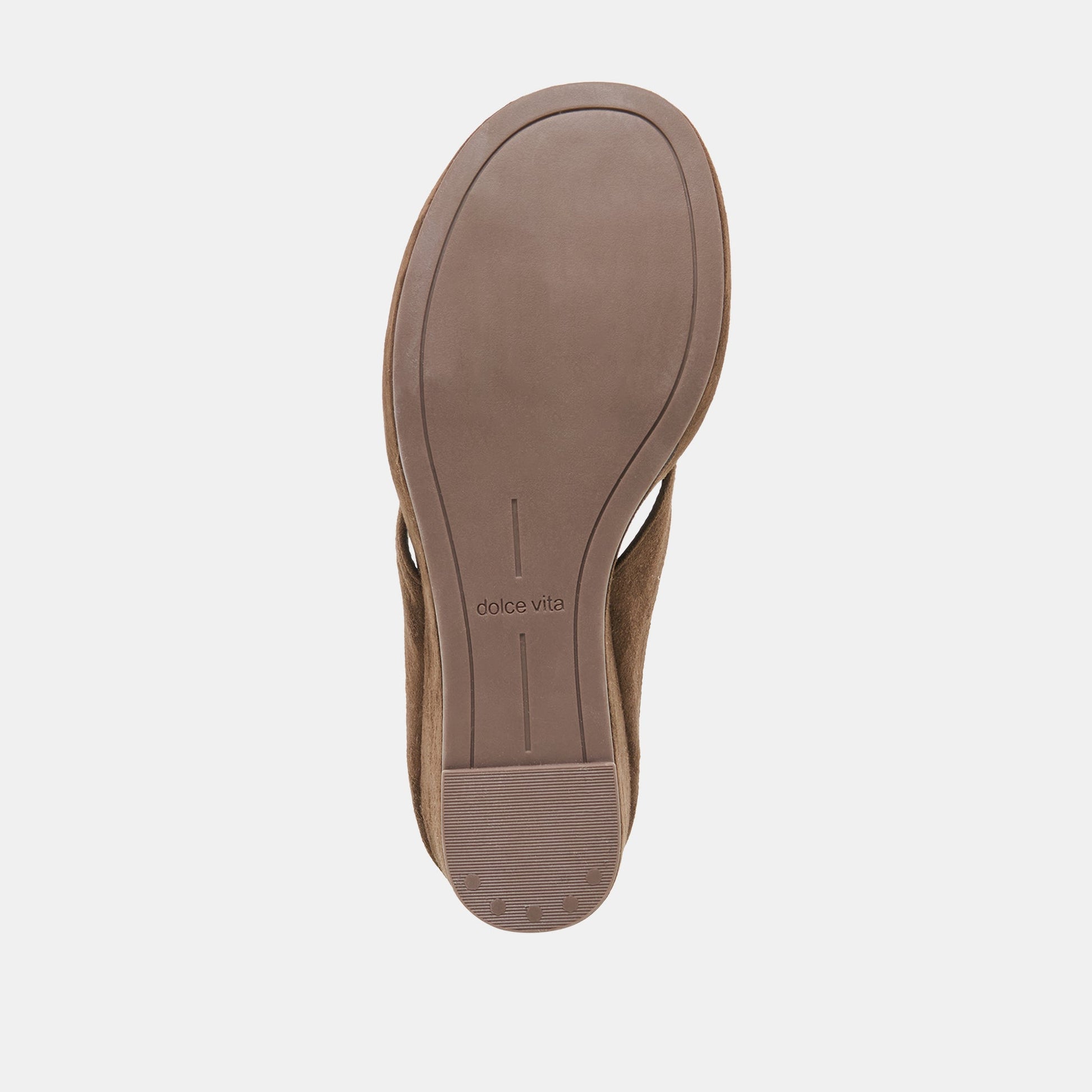 Hinna Dk Brown Suede Wedges