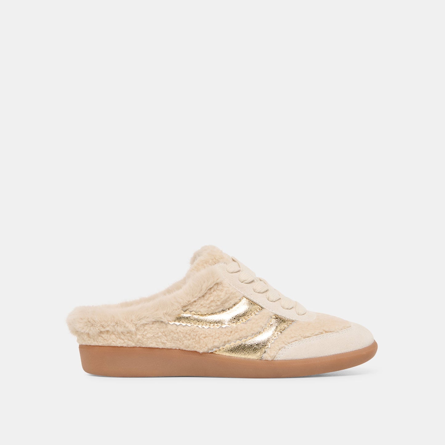 Merit Slide Plush Natural Multi Plush Sneakers