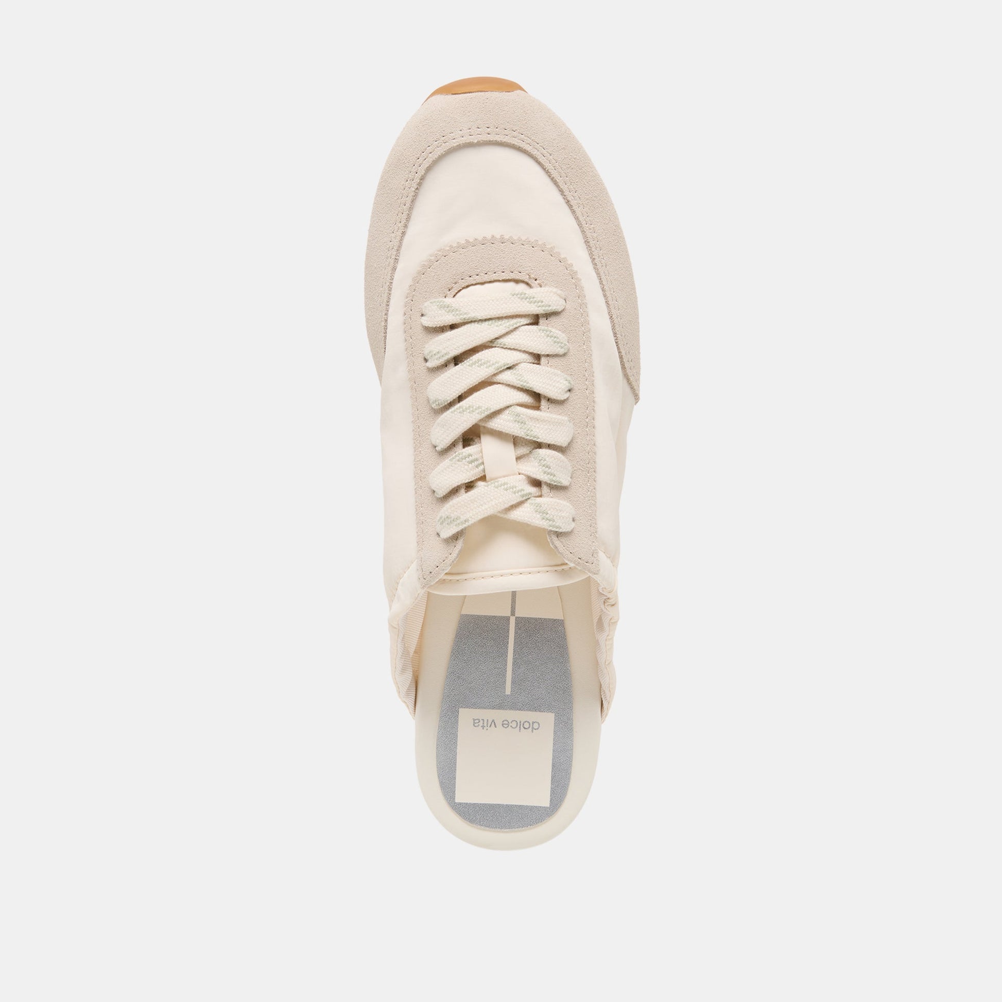 Daris White Nylon Sneakers