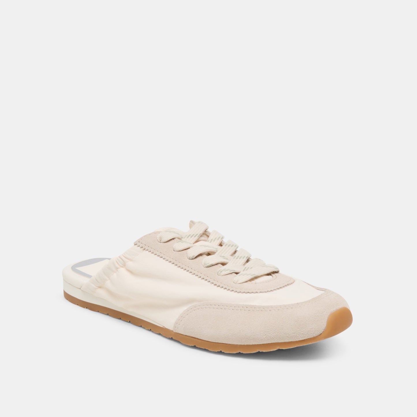 Daris White Nylon Sneakers