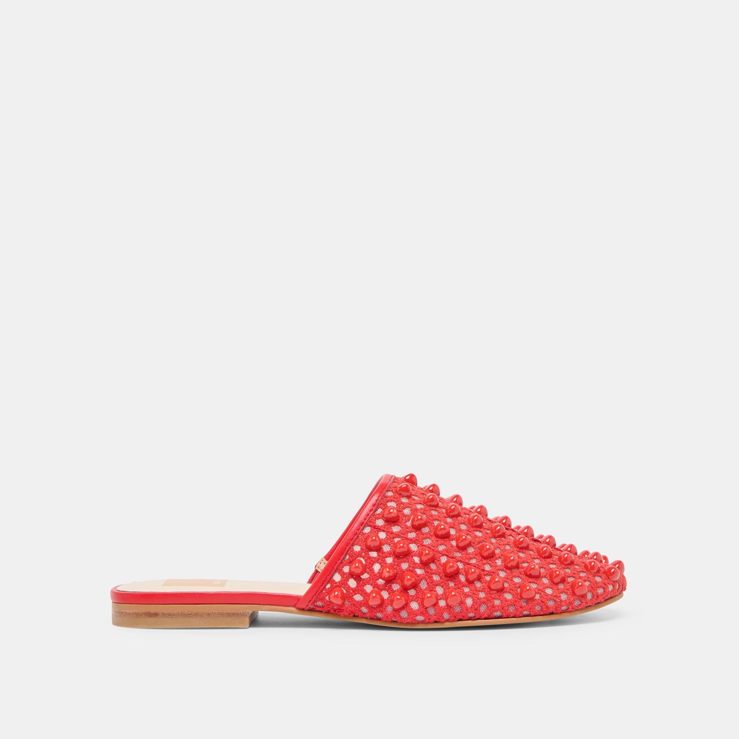Rova Bead Chili Beaded Mesh Flats