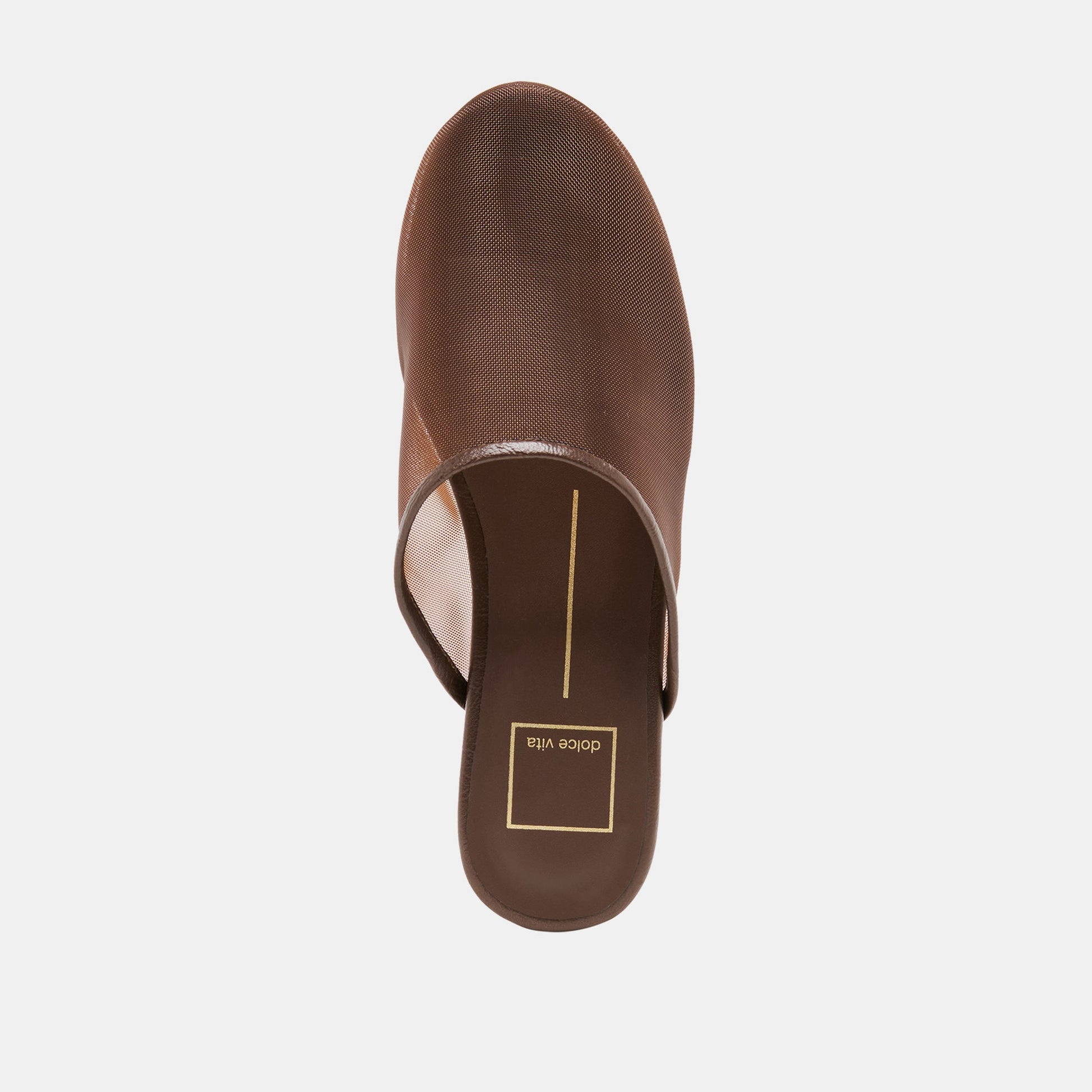 Geni Chocolate Mesh Flats