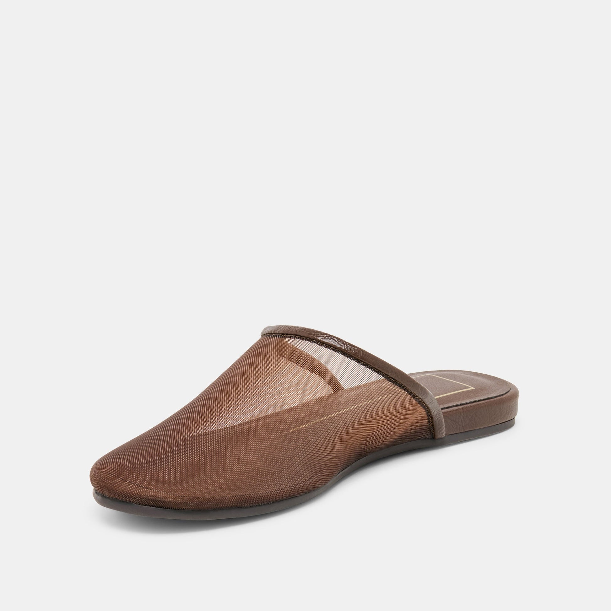 Geni Chocolate Mesh Flats