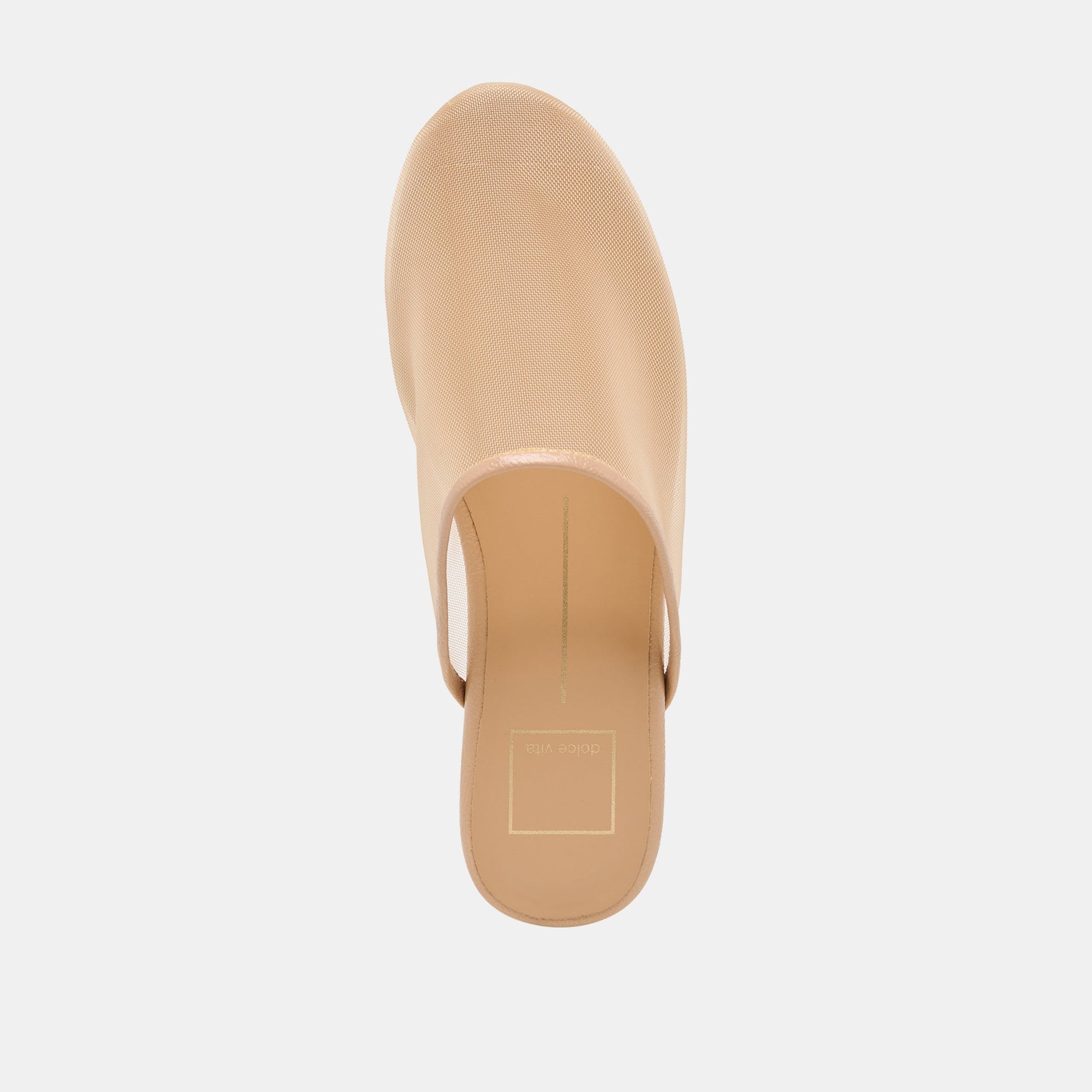 Geni Lt Tan Mesh Flats