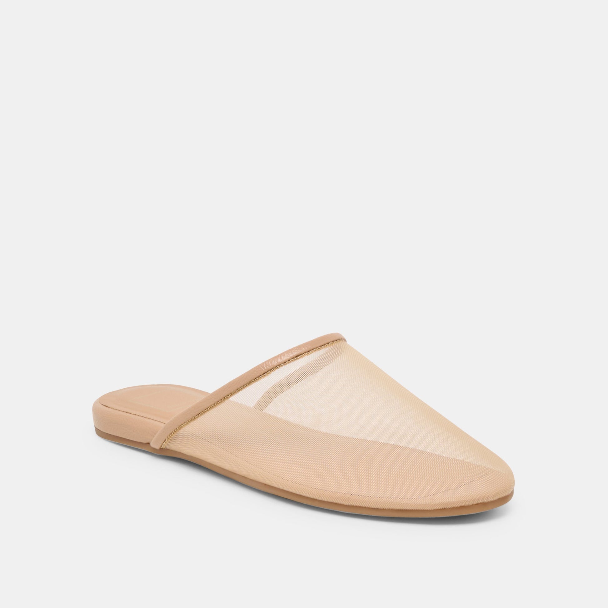 Geni Lt Tan Mesh Flats