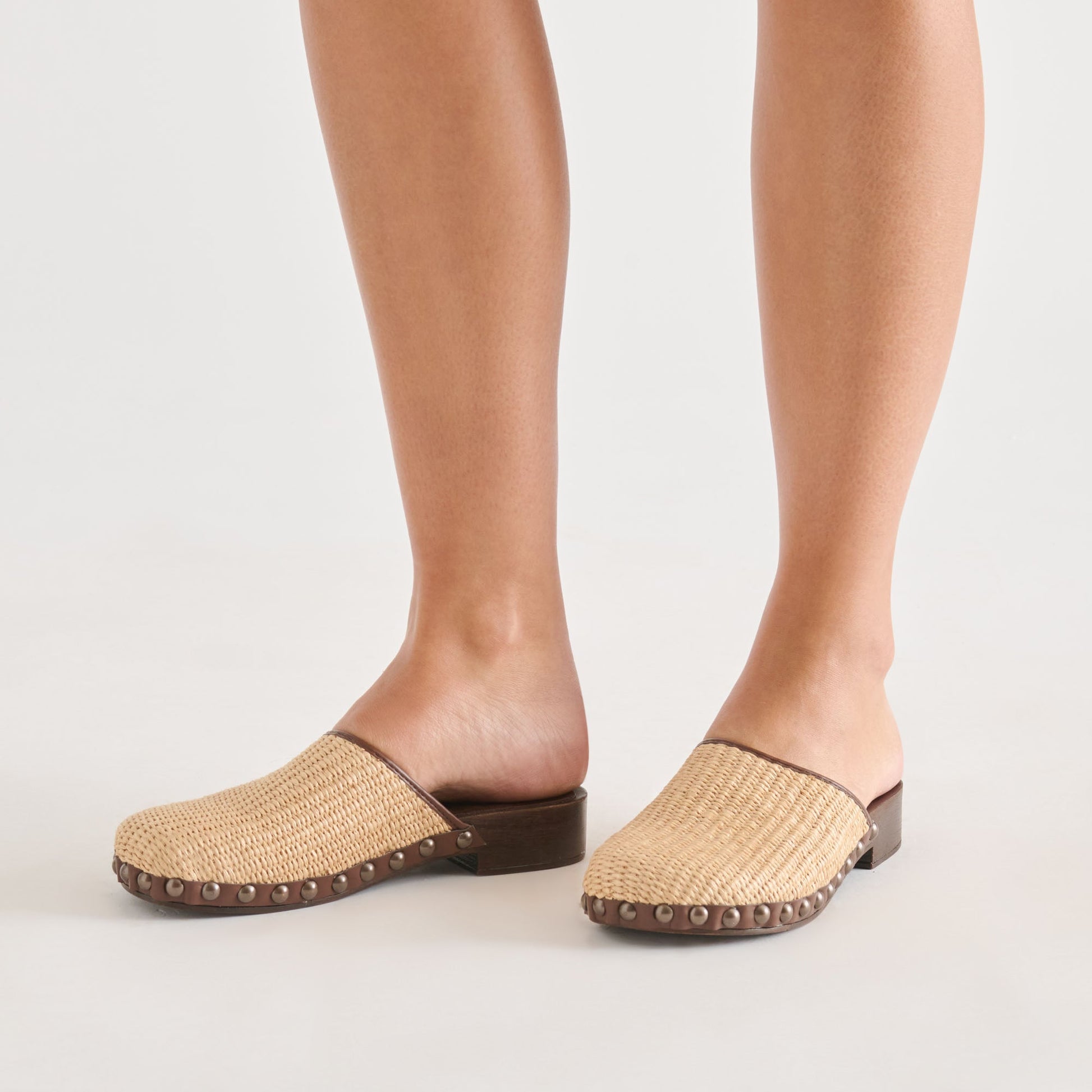 Alanis Lt Natural Raffia Flats