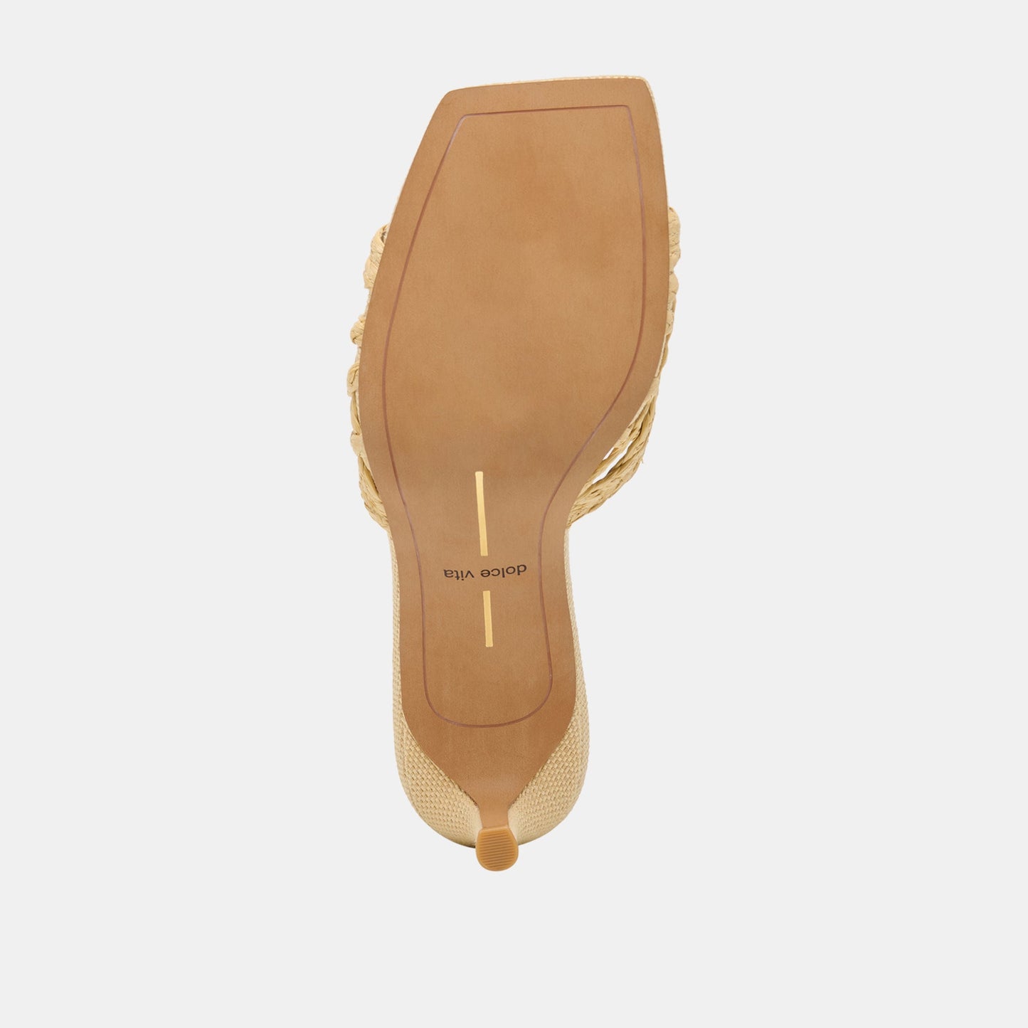 Bowen Lt Natural Raffia Heels