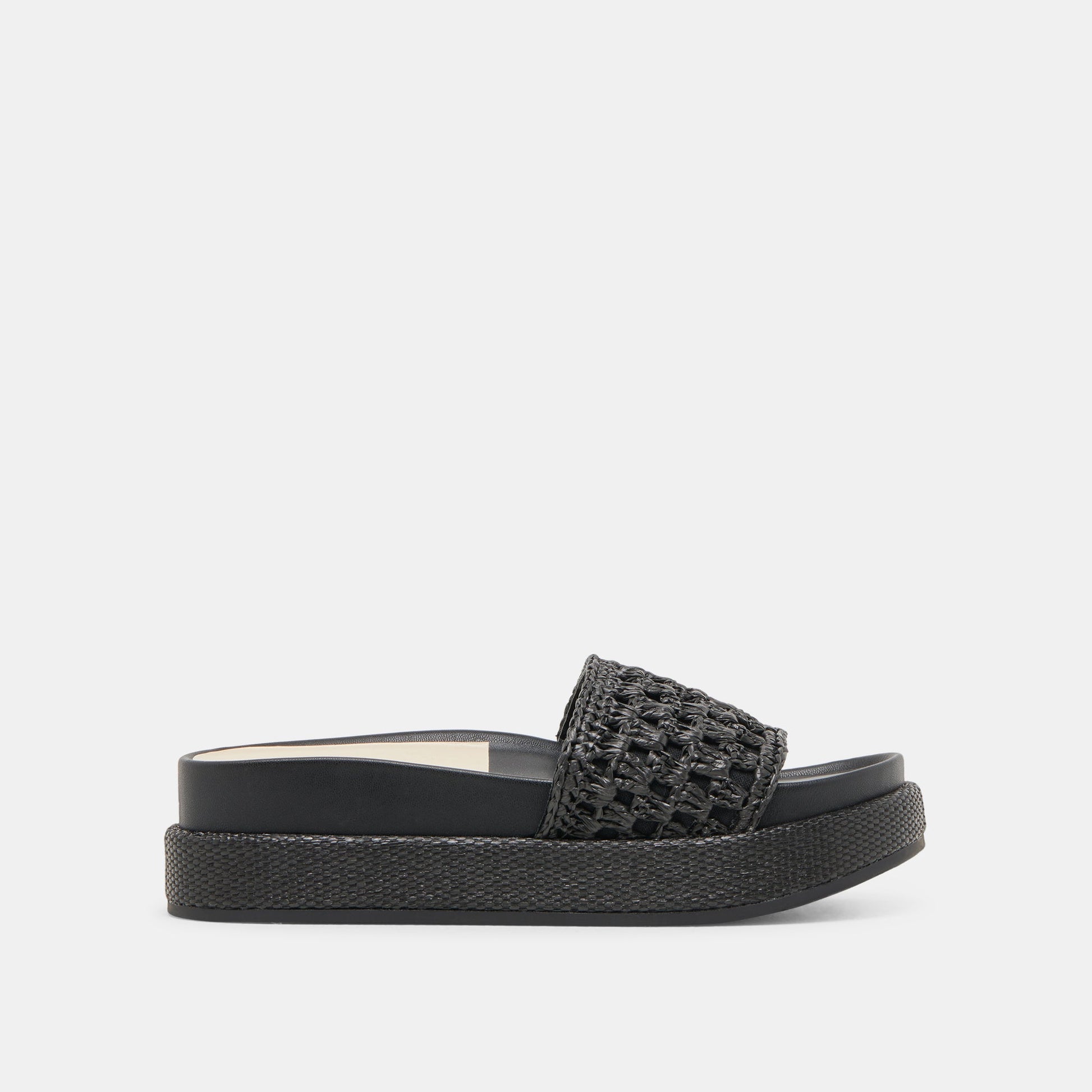 SIDONA SANDALS ONYX RAFFIA
 – Dolce Vita