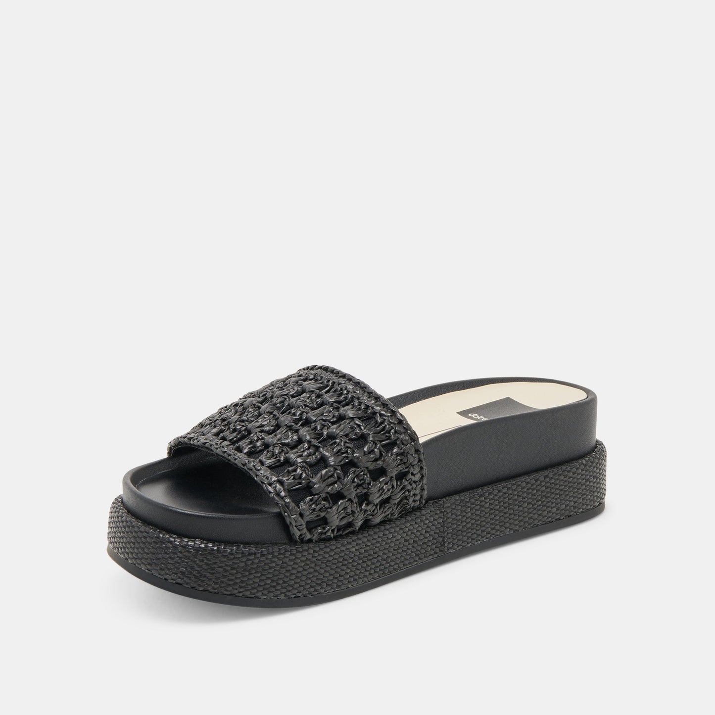 SIDONA SANDALS ONYX RAFFIA
 – Dolce Vita