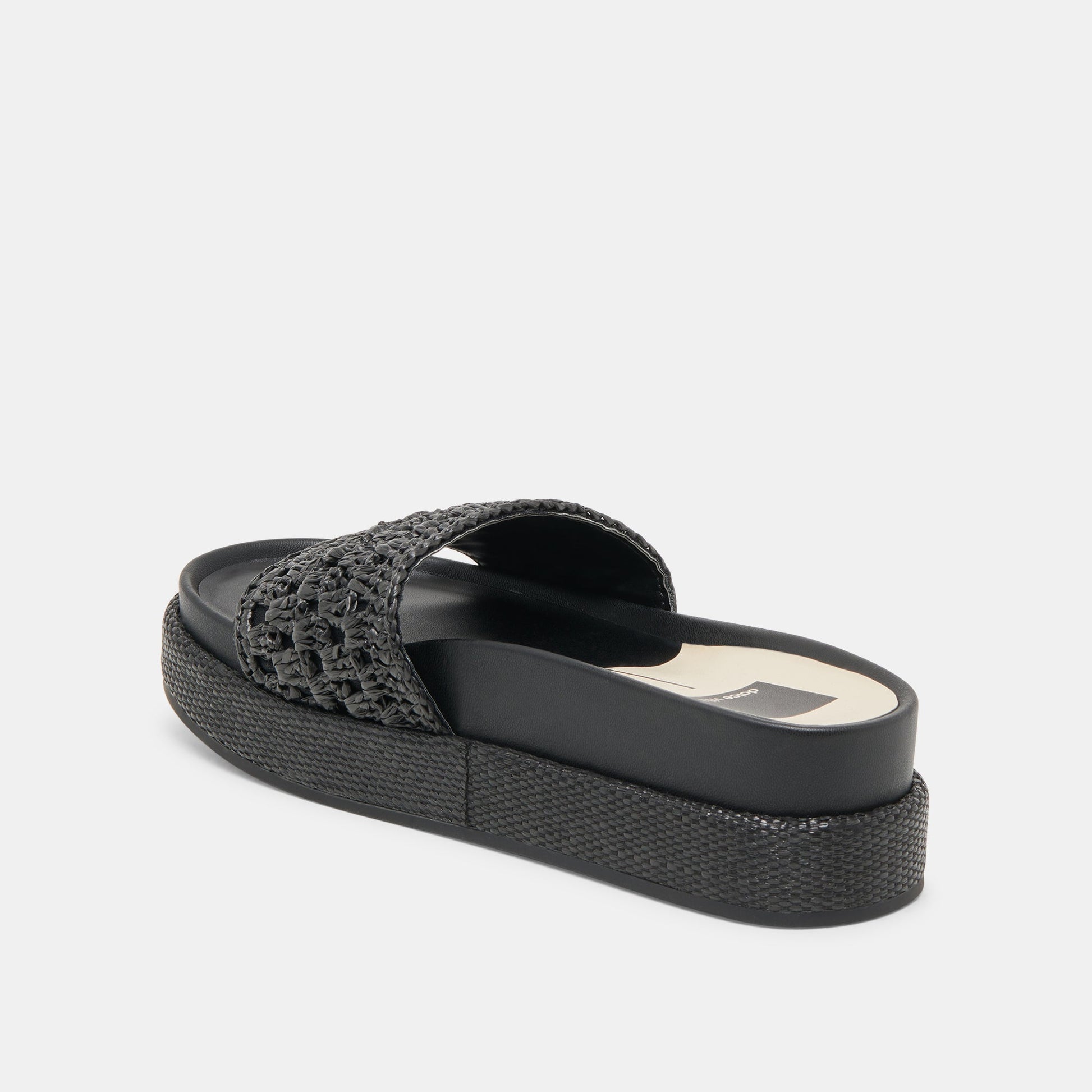 SIDONA SANDALS ONYX RAFFIA
 – Dolce Vita