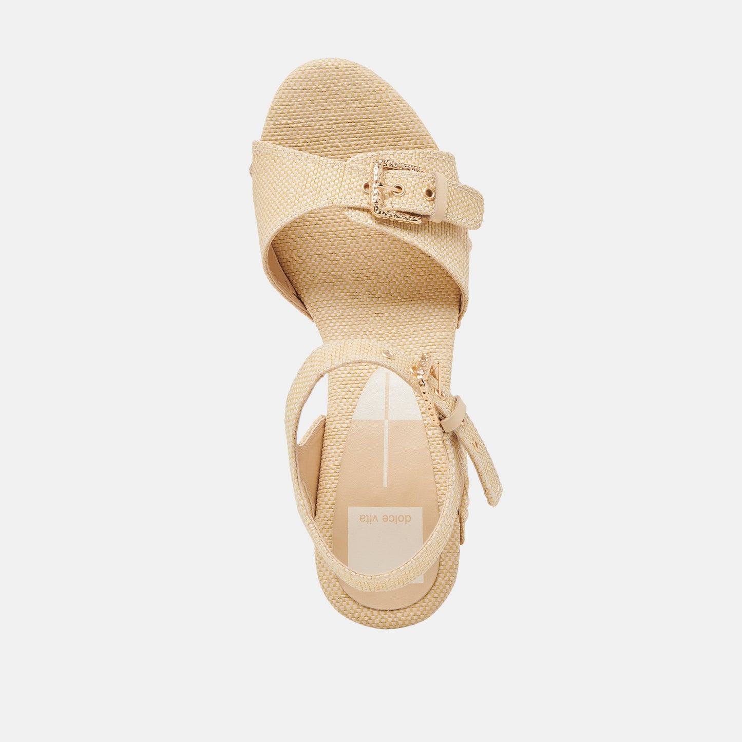 YANDY HEELS LT NATURAL RAFFIA
 – Dolce Vita