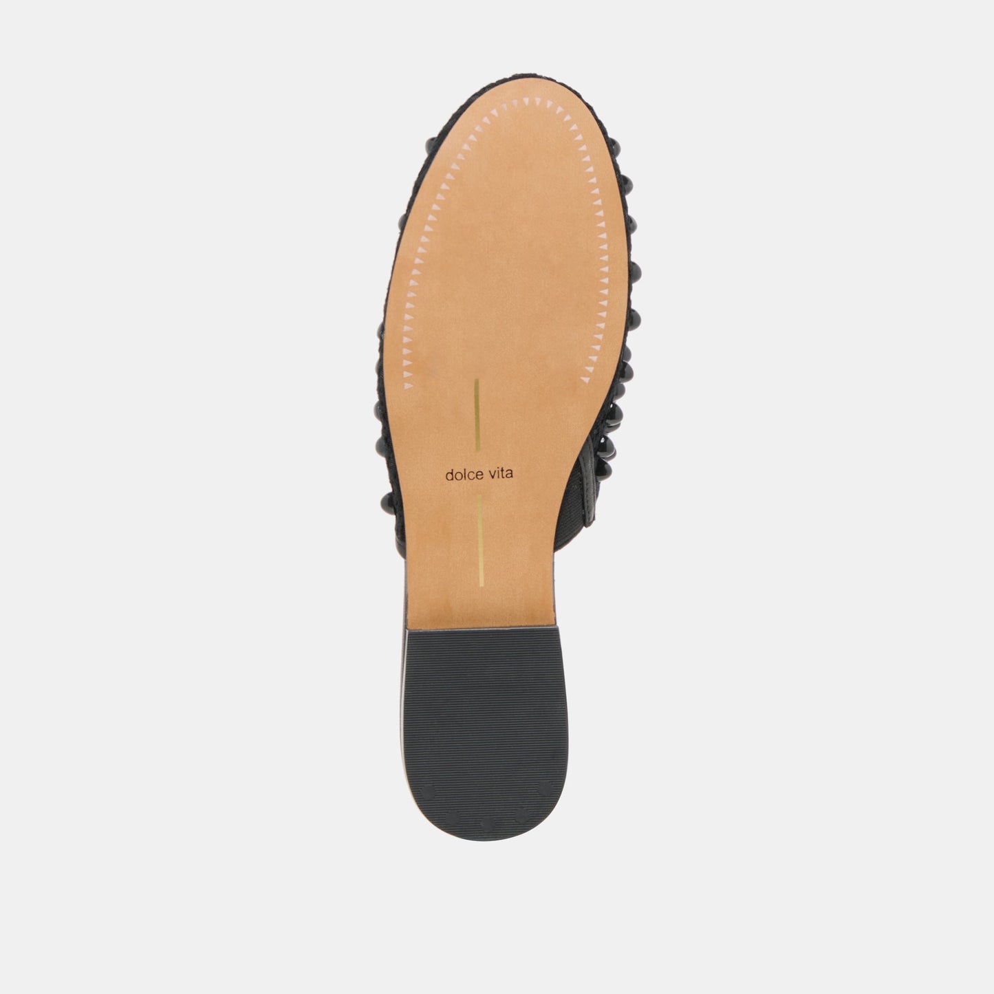 Rova Bead Onyx Beaded Mesh Flats