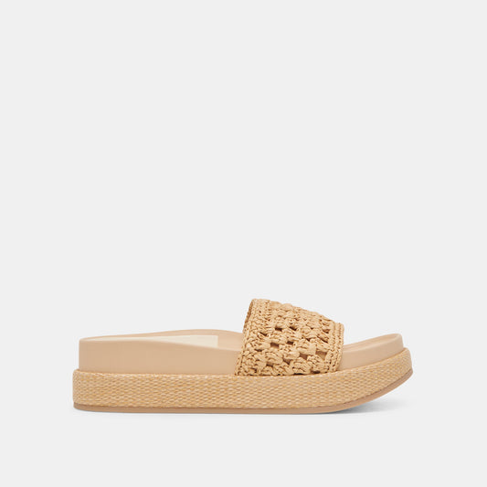 SIDONA SANDALS LT NATURAL RAFFIA
 – Dolce Vita