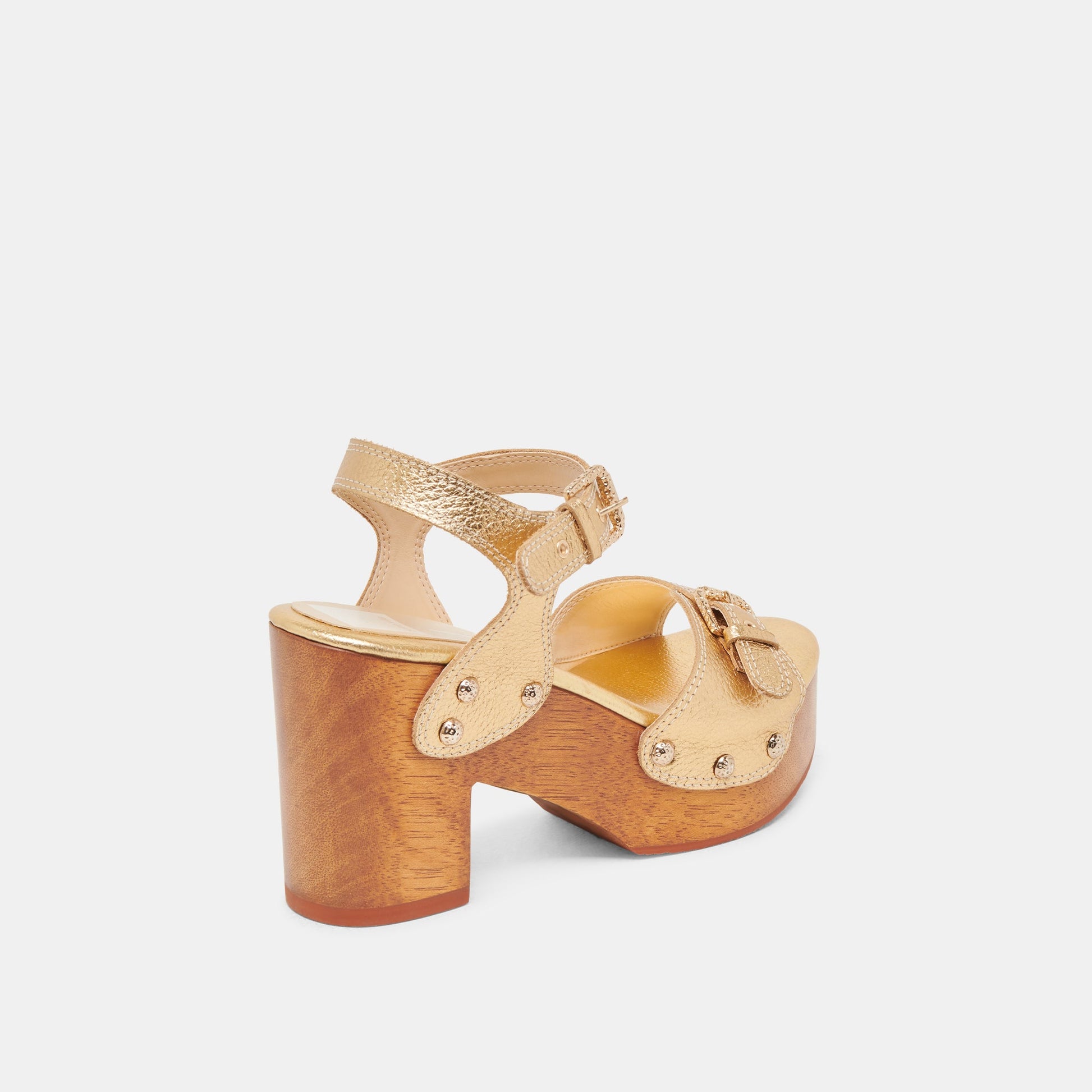 YANDY HEELS GOLD LEATHER
 – Dolce Vita
