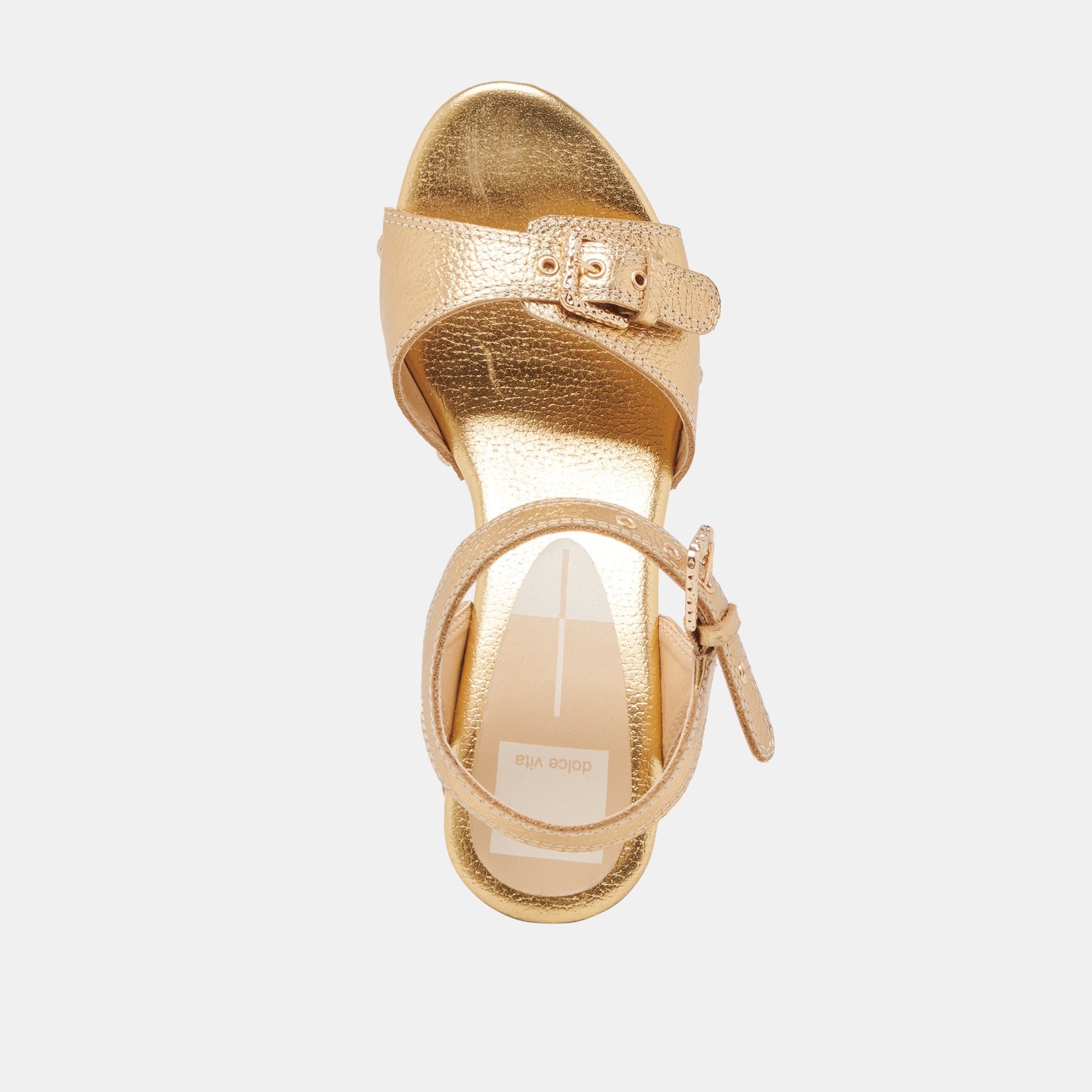 YANDY HEELS GOLD LEATHER
 – Dolce Vita