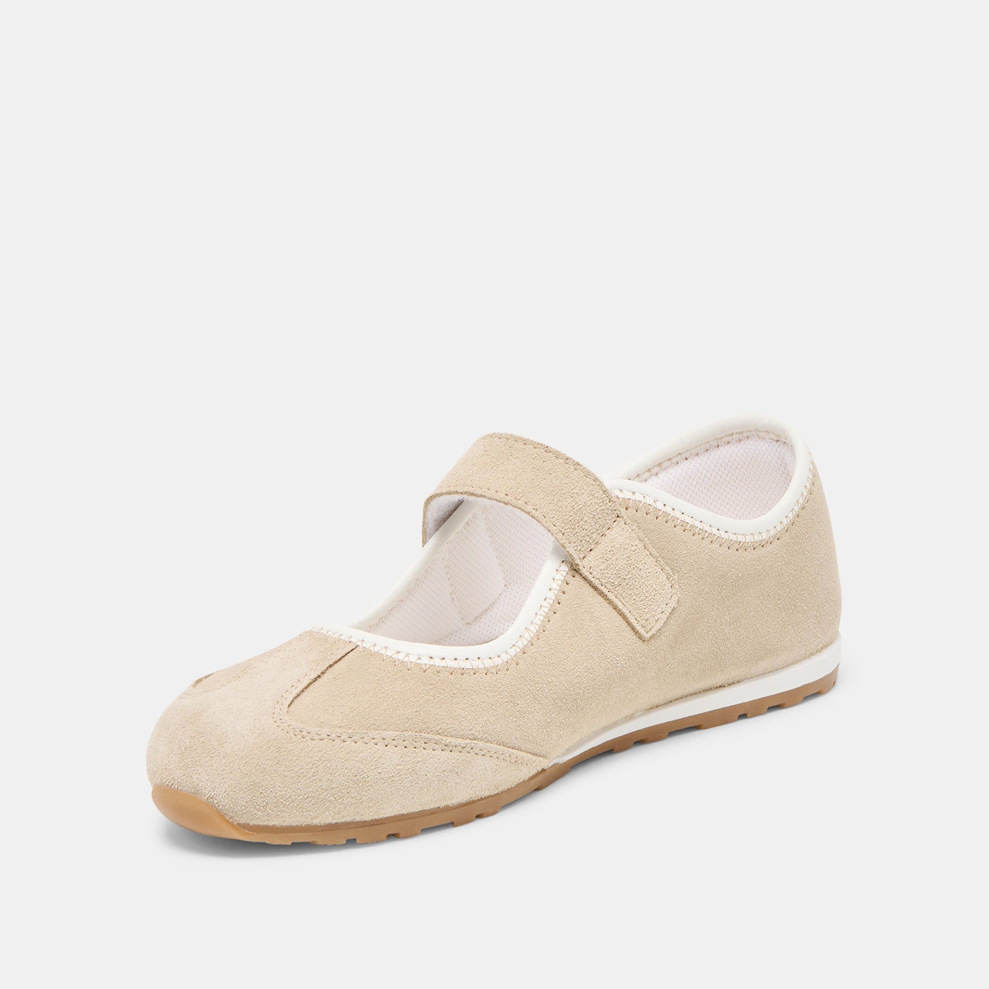 Sofya Camel Suede Sneakers