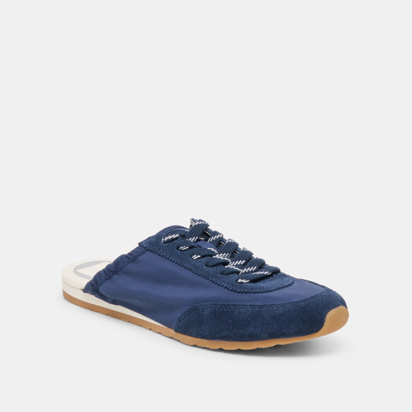 Daris Navy Nylon Sneakers