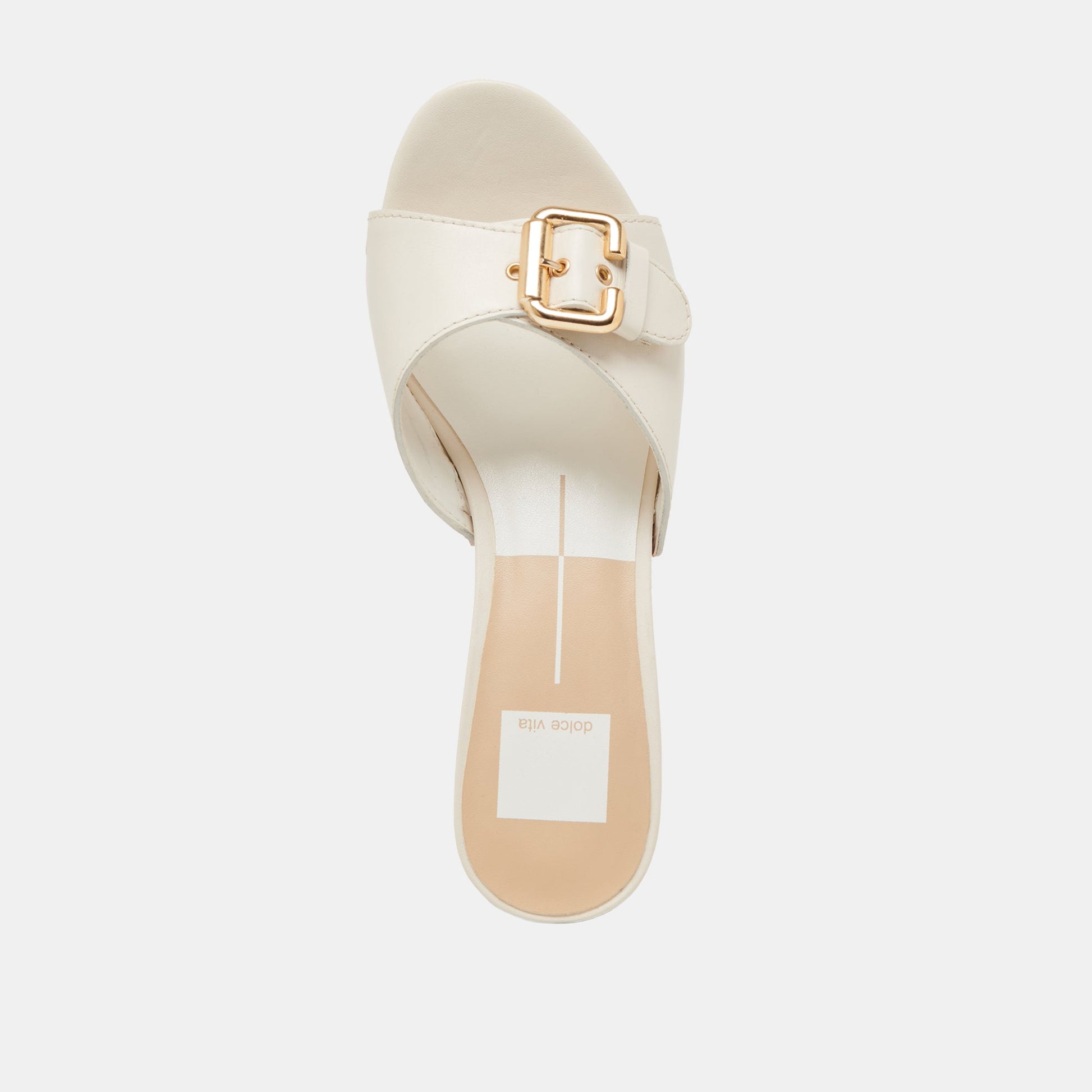 YALAH HEELS OFF WHITE LEATHER
 – Dolce Vita