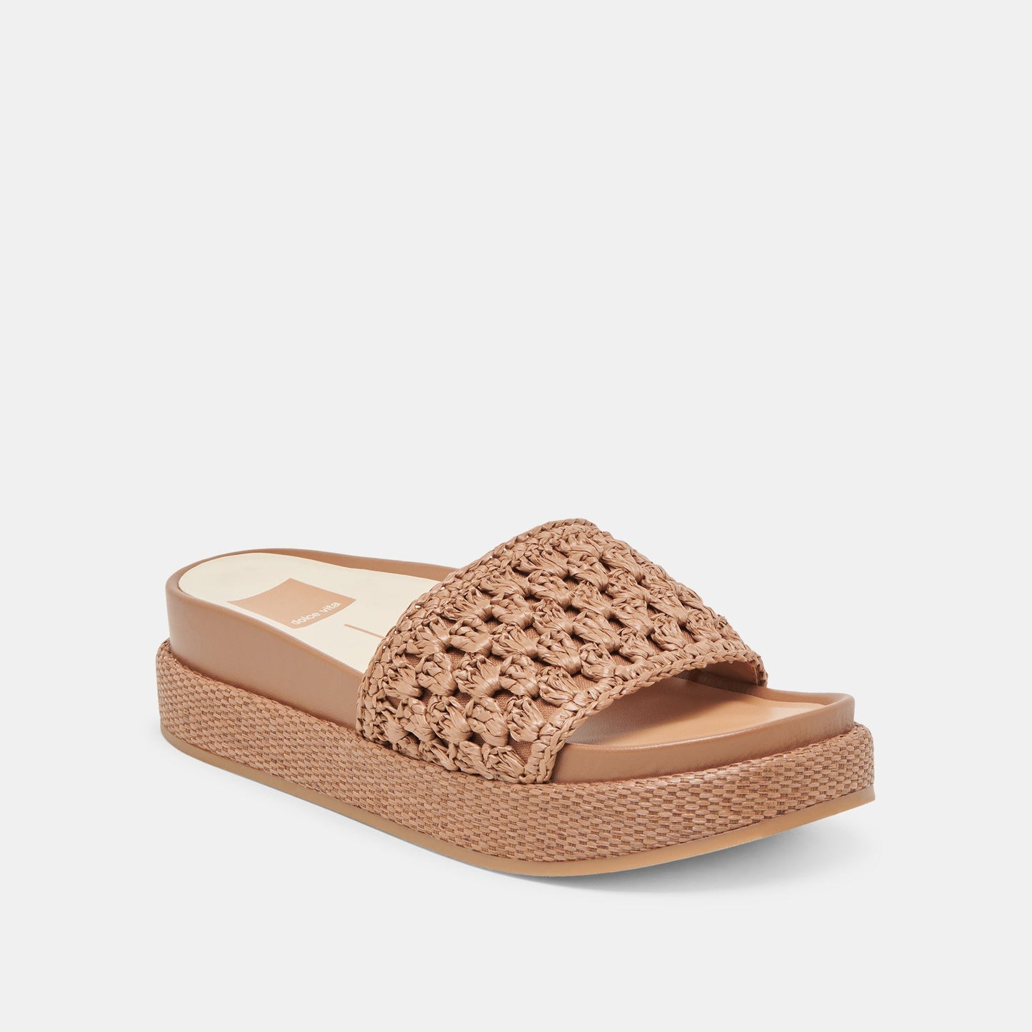 SIDONA SANDALS BROWN RAFFIA
 – Dolce Vita