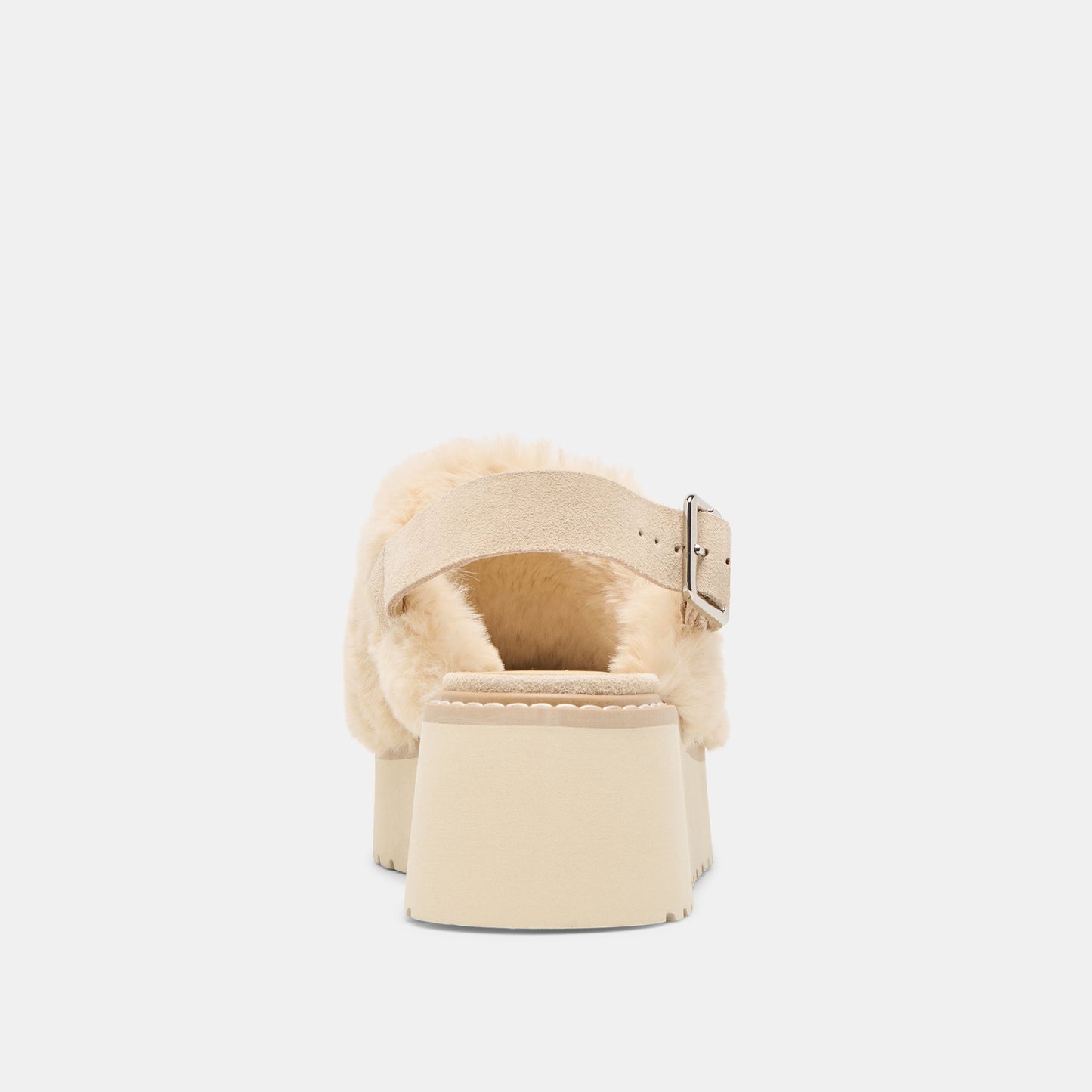 Lansy Natural Plush Flats