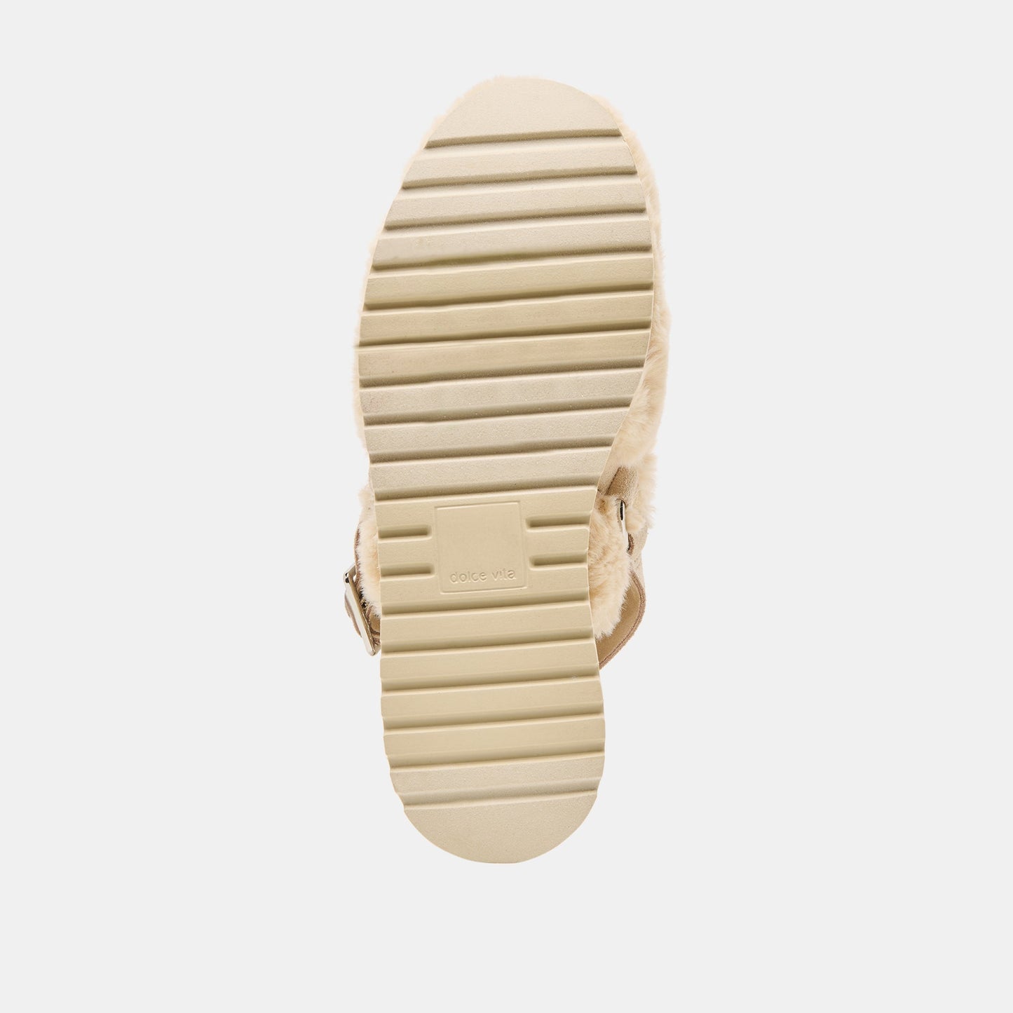 Lansy Natural Plush Flats