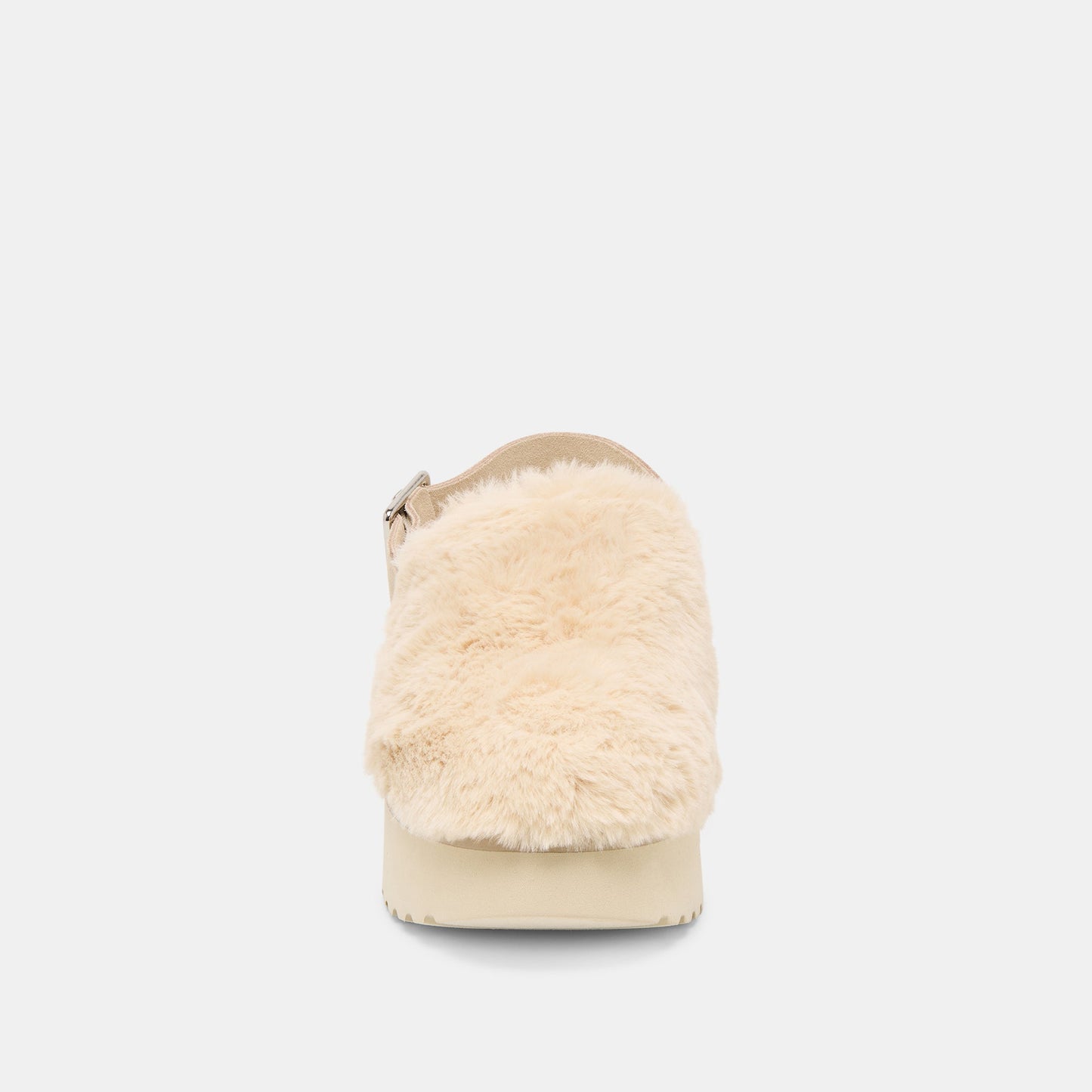 Lansy Natural Plush Flats