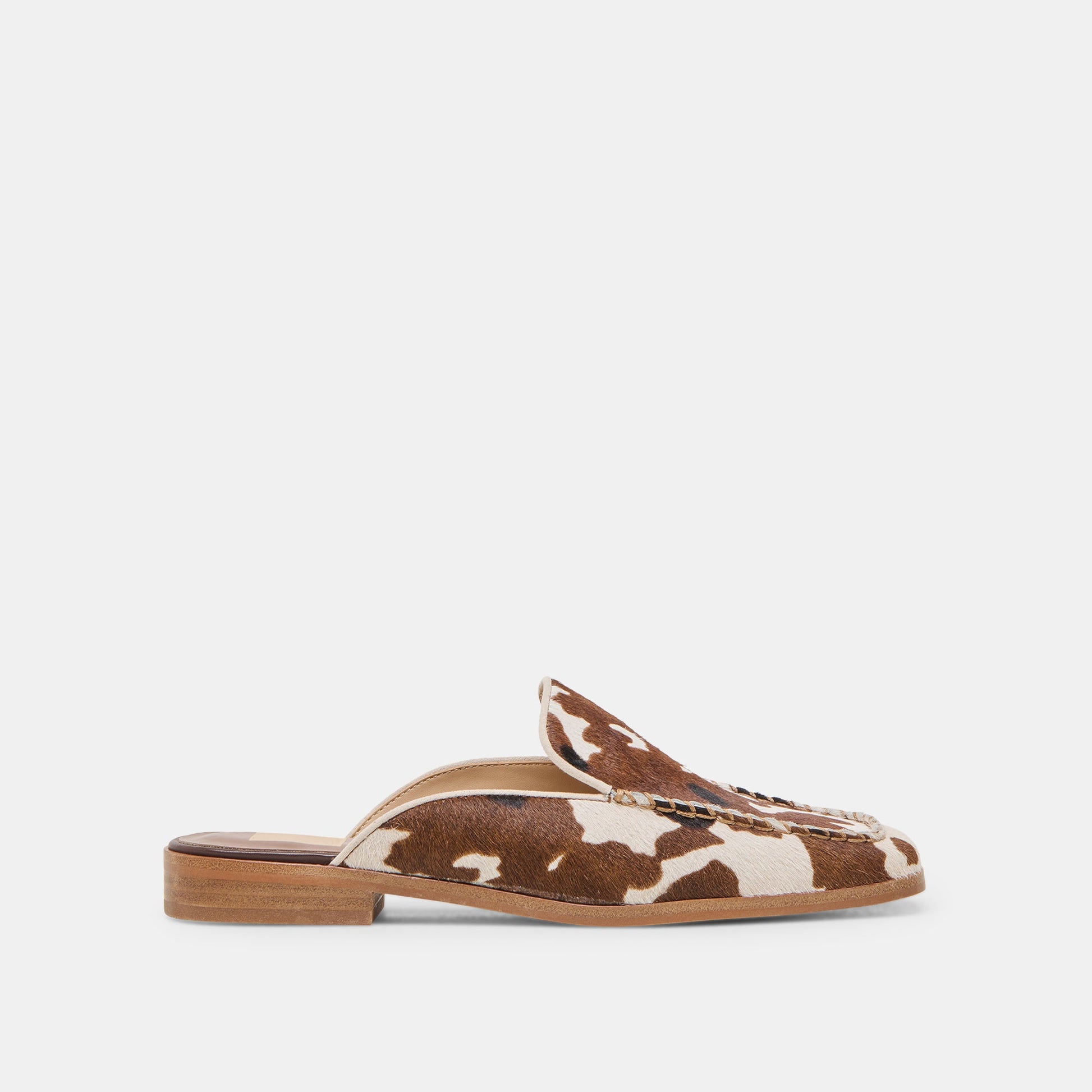 Bradly Cocoa Taurus Calf Hair Flats