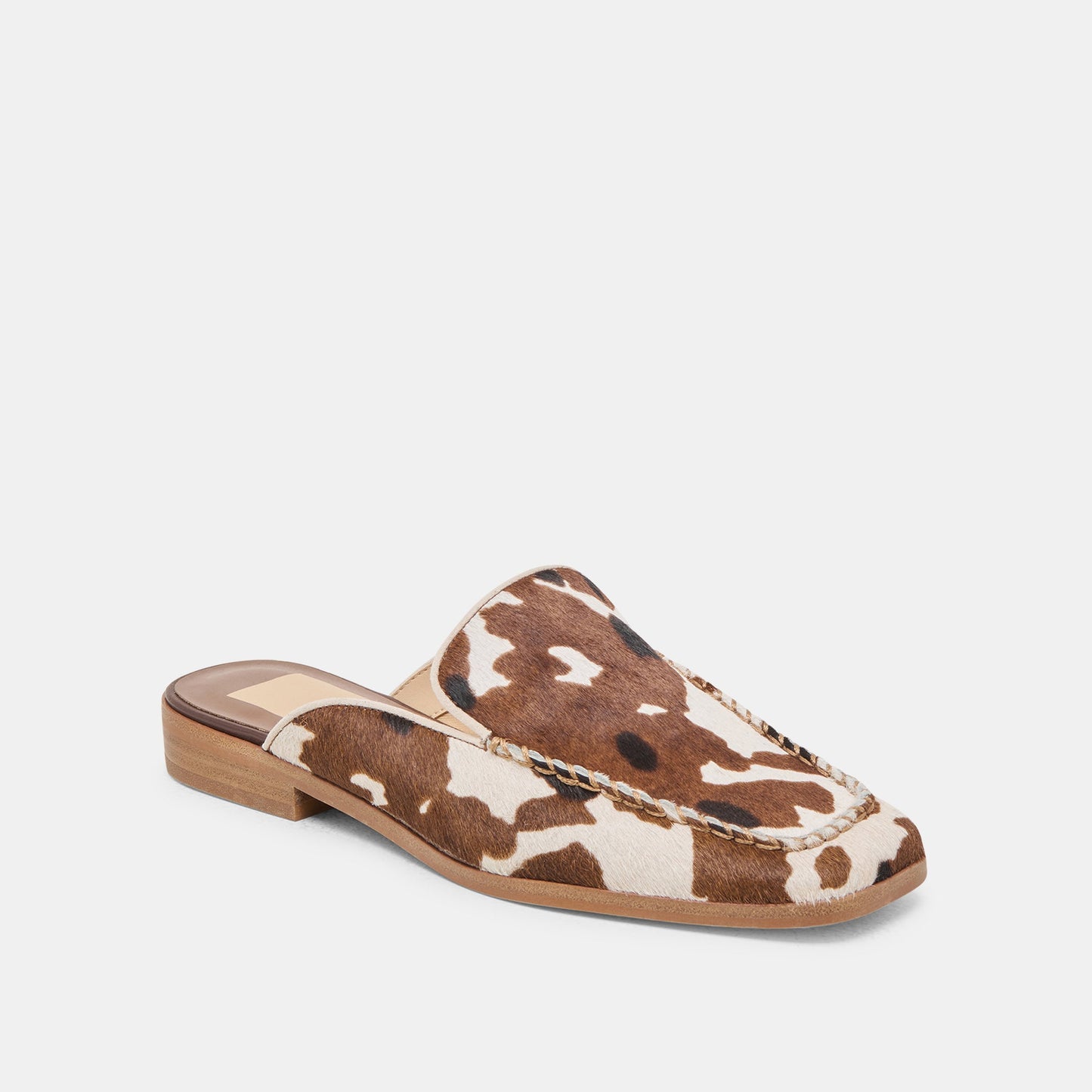 Bradly Cocoa Taurus Calf Hair Flats