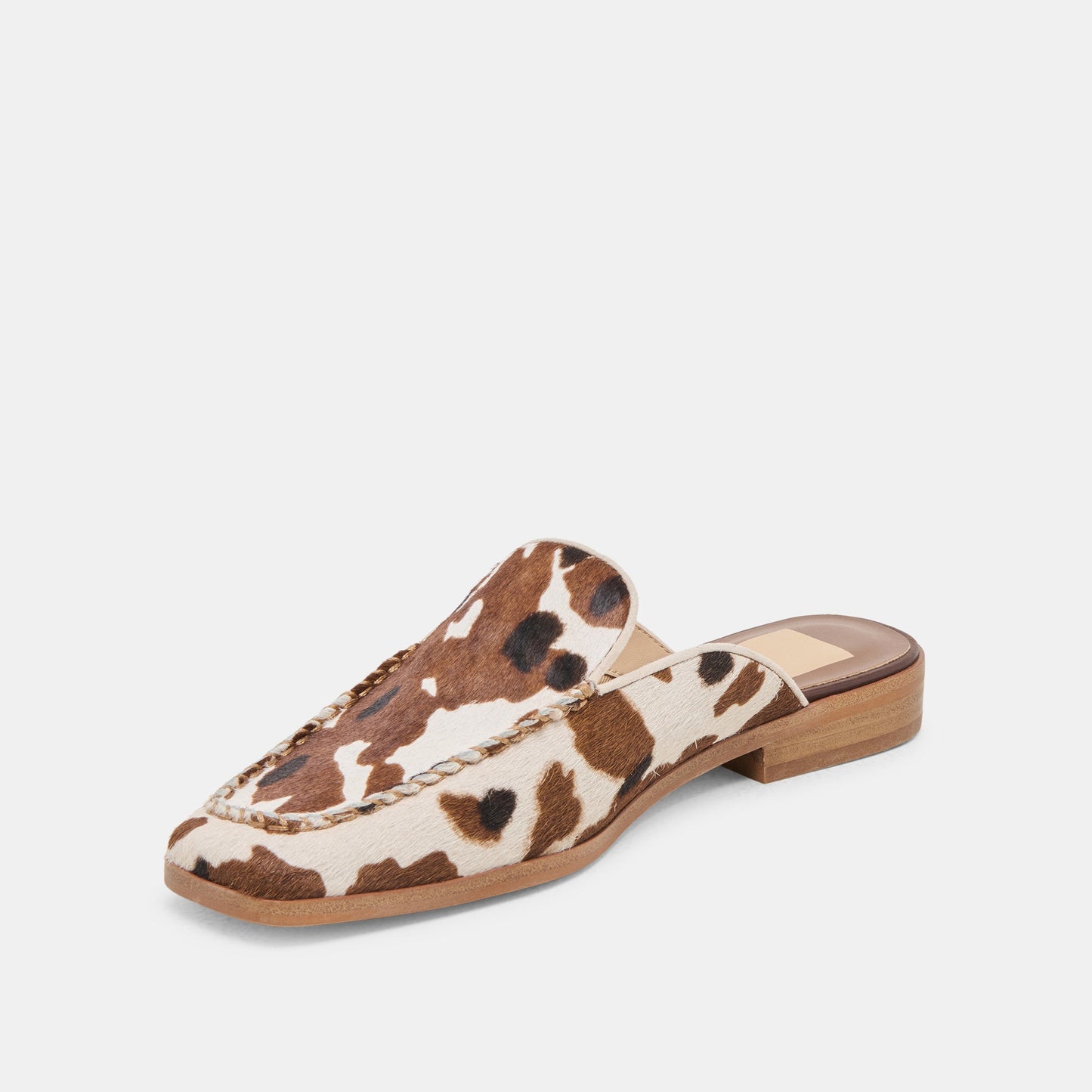 Bradly Cocoa Taurus Calf Hair Flats
