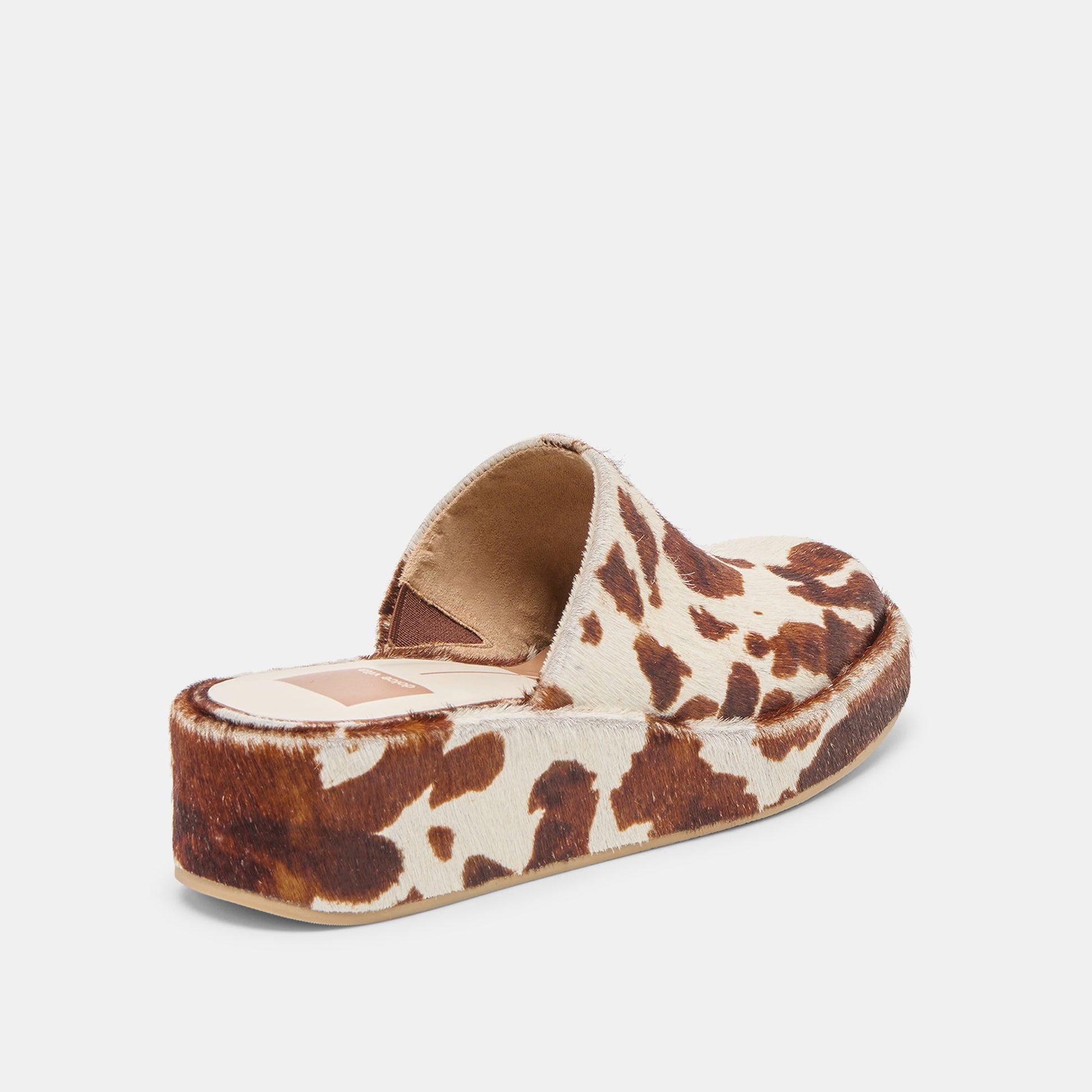Rosita Cocoa Taurus Calf Hair Flats