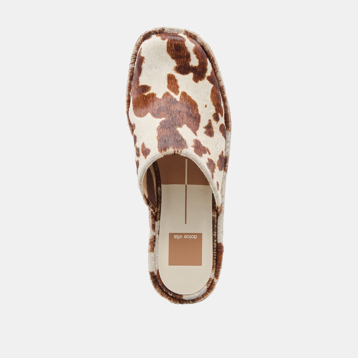Rosita Cocoa Taurus Calf Hair Flats