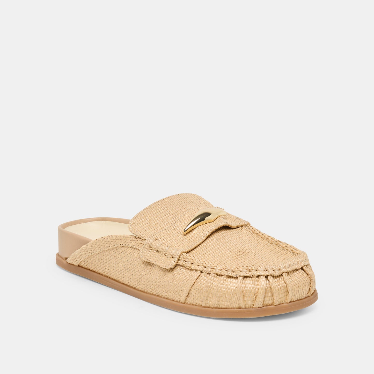 Jodero Lt Natural Raffia Flats
