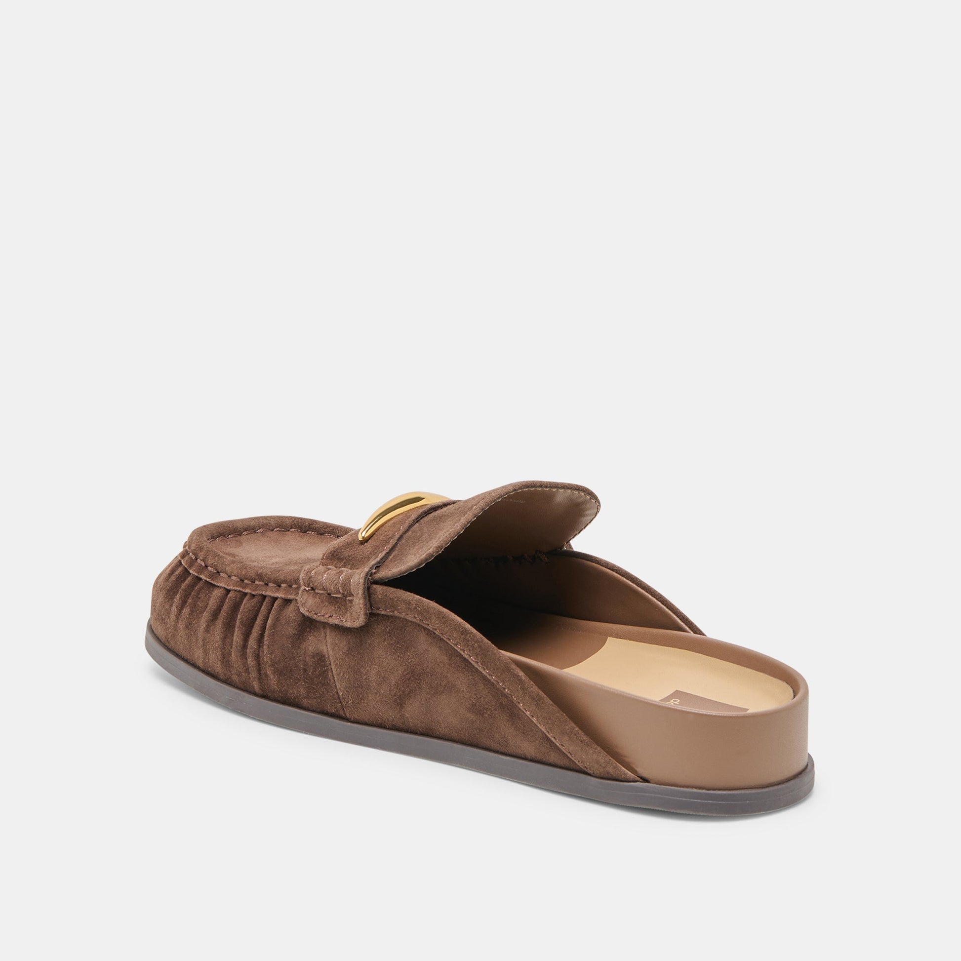 Jodero Dk Brown Suede Flats