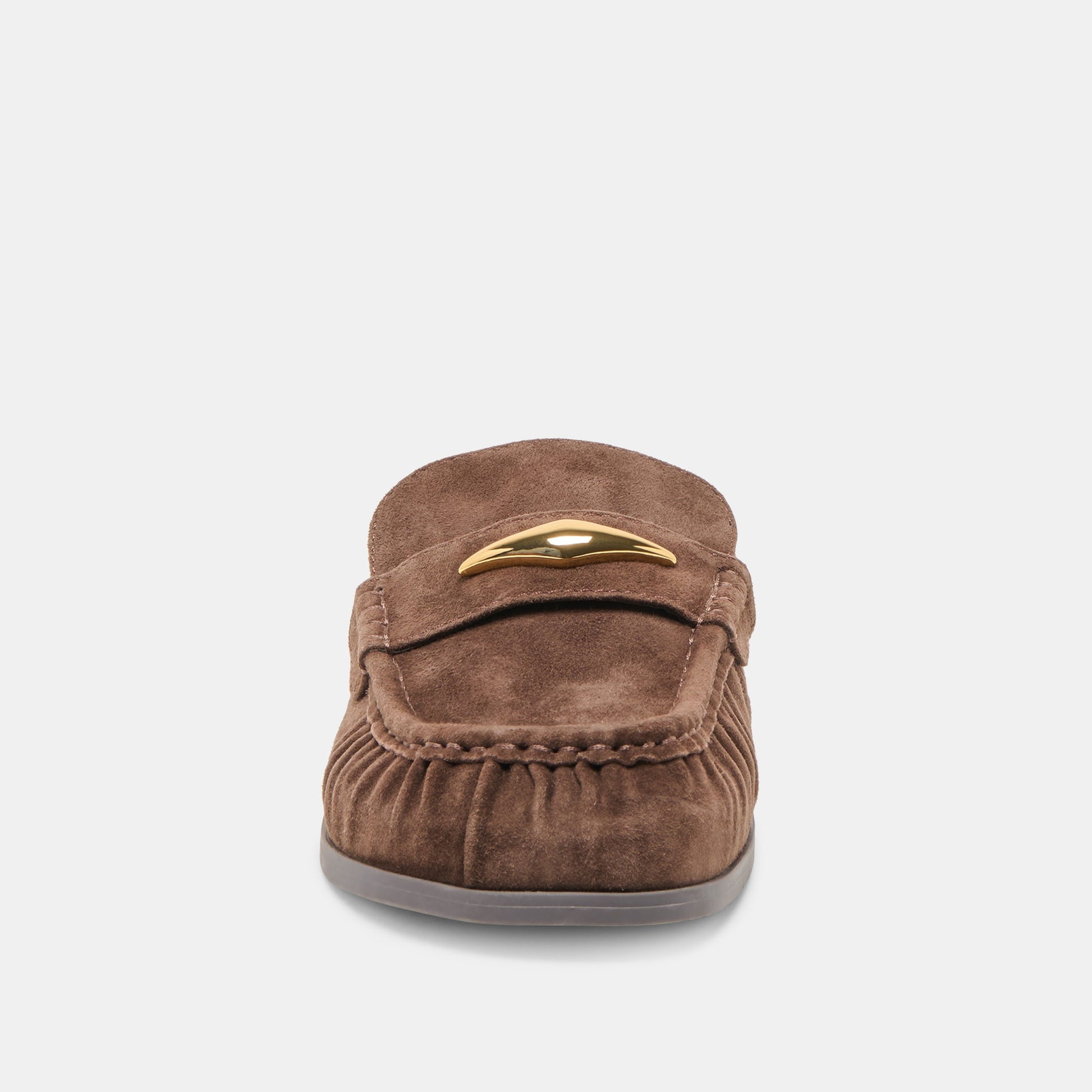 Jodero Dk Brown Suede Flats
