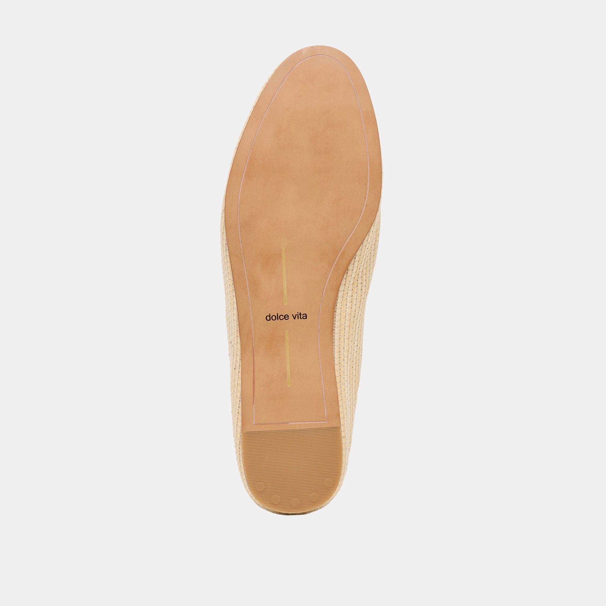 Eila Lt Natural Raffia Flats