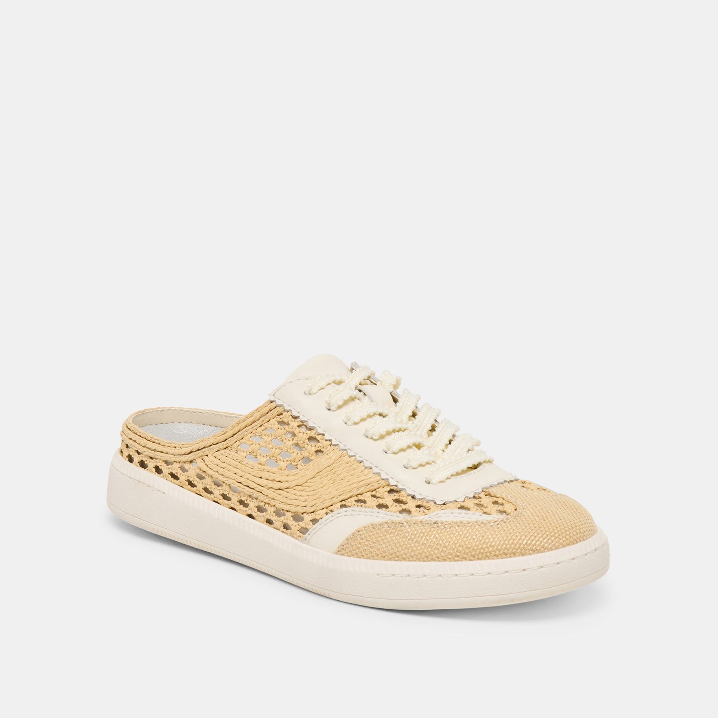 NOTICE SLIDE WOVEN SNEAKERS LT NATURAL WOVEN RAFFIA
 – Dolce Vita