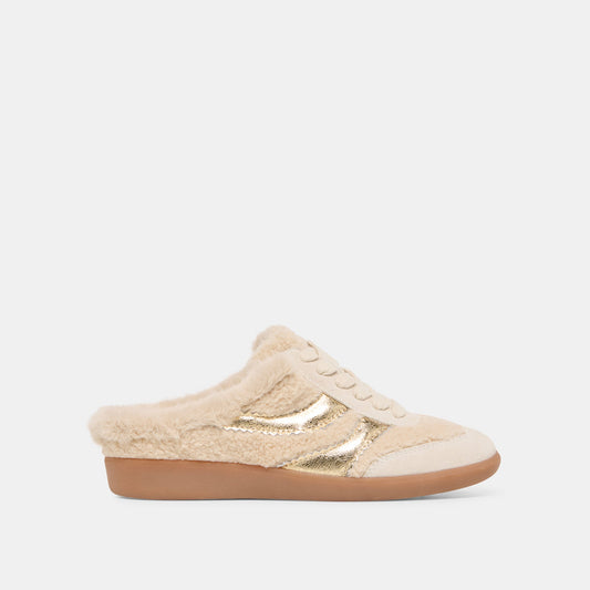 Merit Slide Plush Natural Multi Plush Sneakers