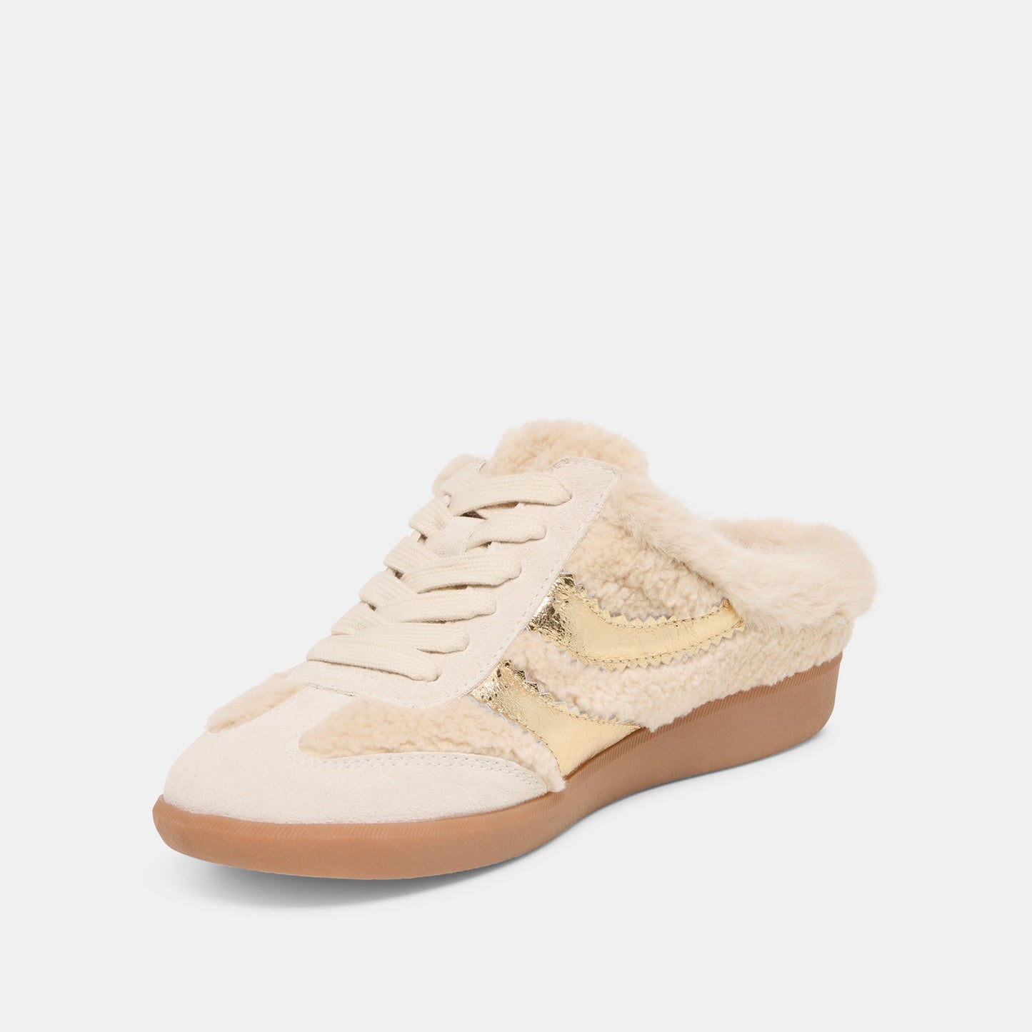 Merit Slide Plush Natural Multi Plush Sneakers