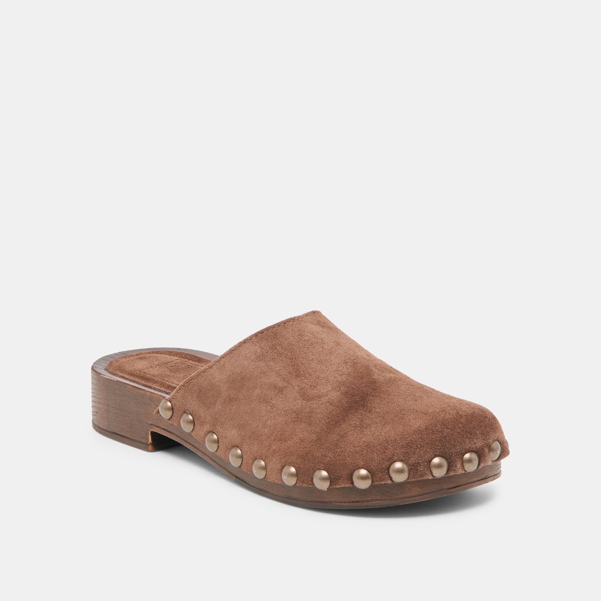 Alanis Brown Suede Flats