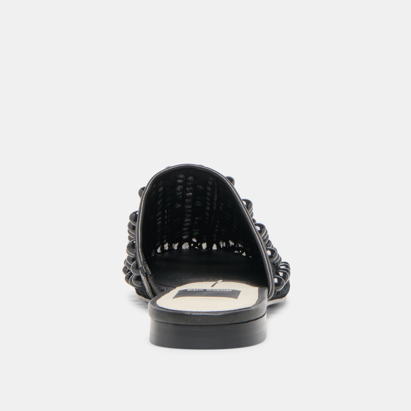 Rova Bead Onyx Beaded Mesh Flats