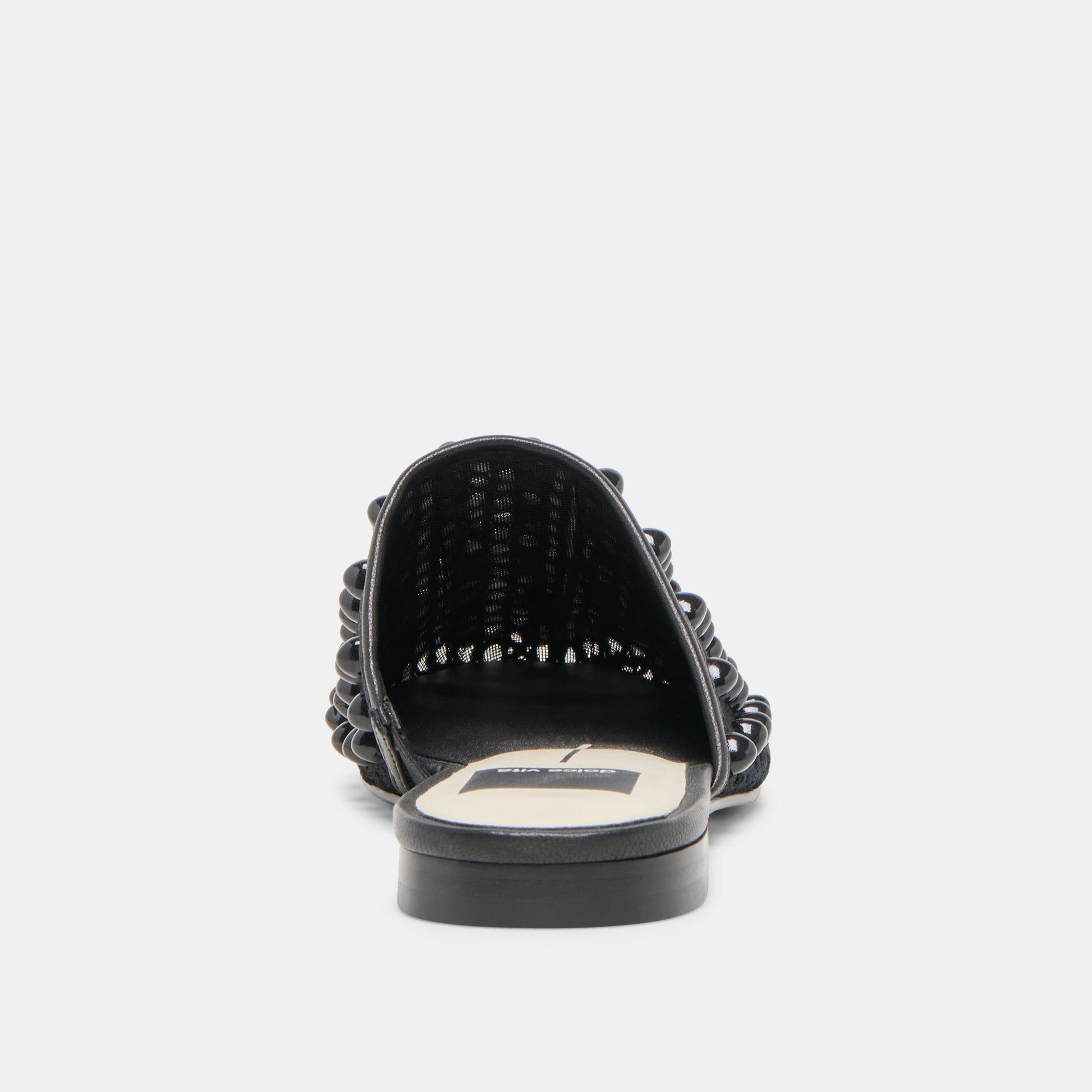 Rova Bead Onyx Beaded Mesh Flats