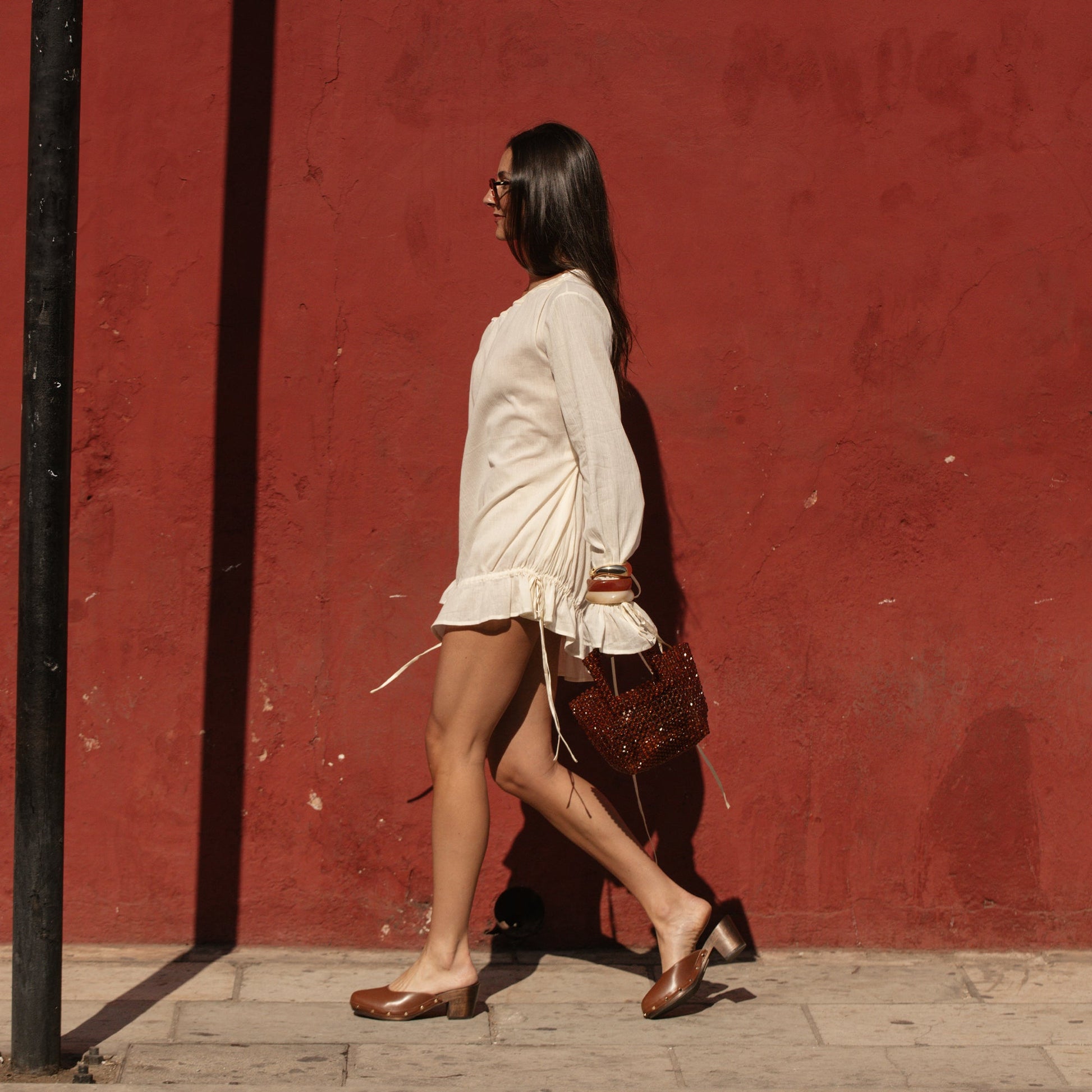 CAMYN HEELS BROWN LEATHER
 – Dolce Vita