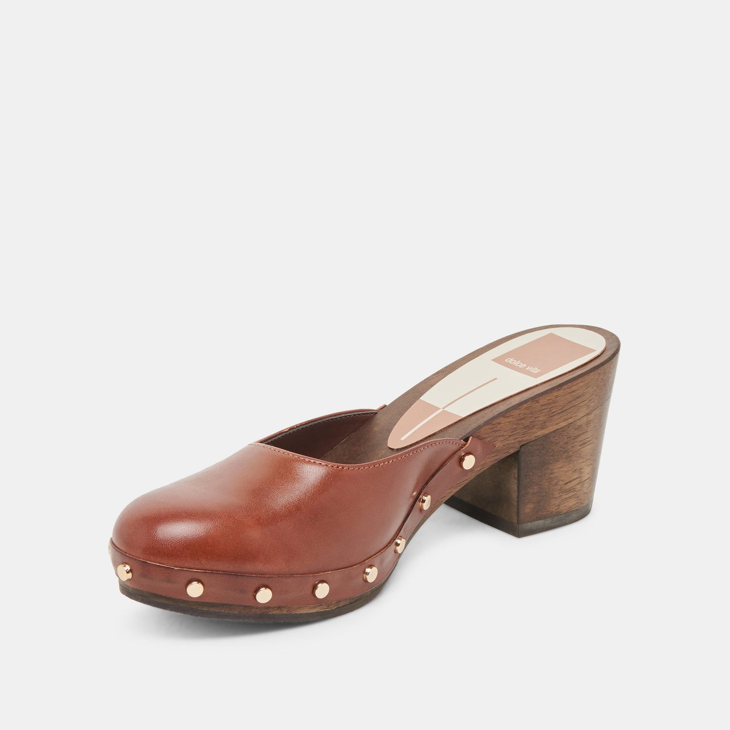 CAMYN HEELS BROWN LEATHER
 – Dolce Vita