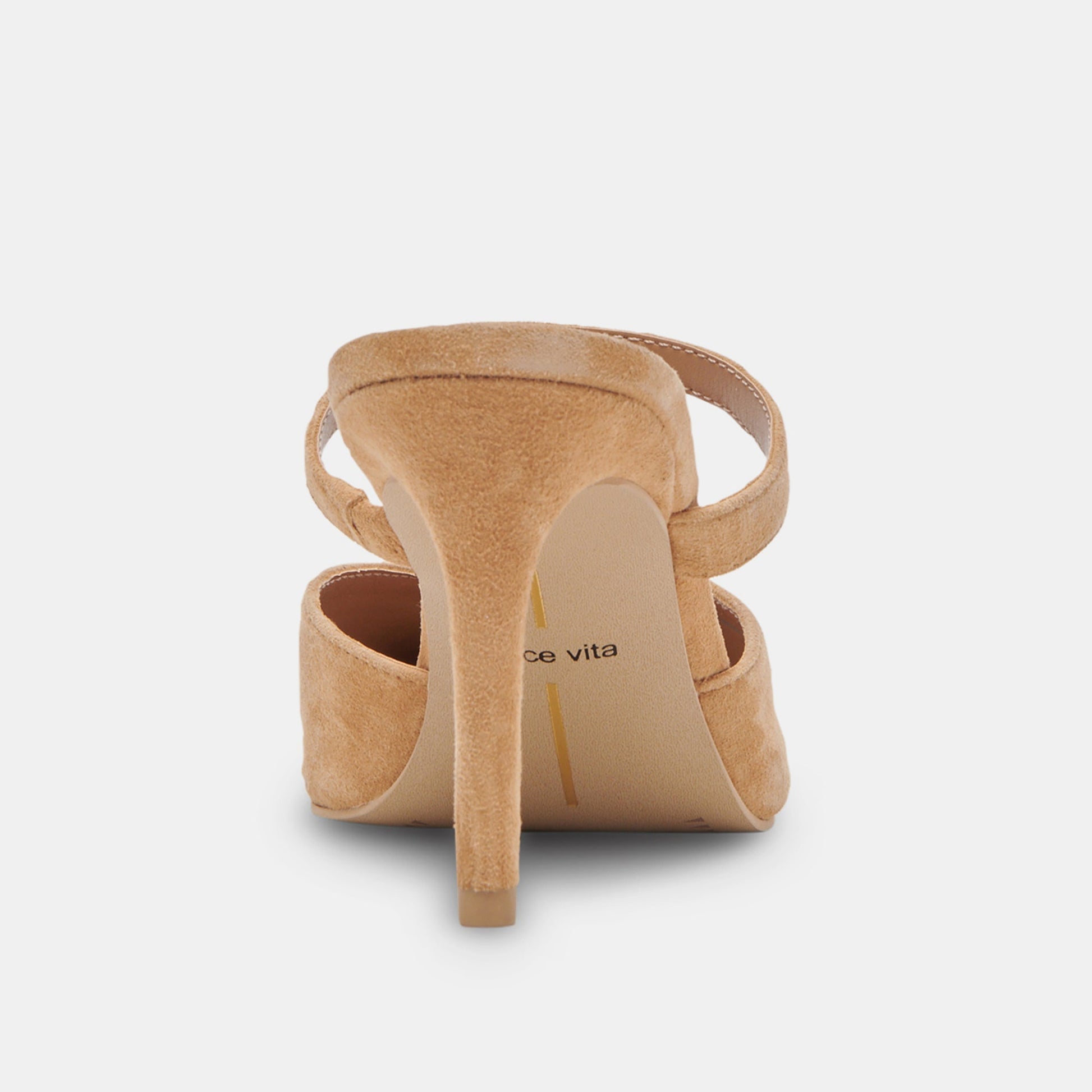KANIKA WIDE HEELS TAN SUEDE
 – Dolce Vita