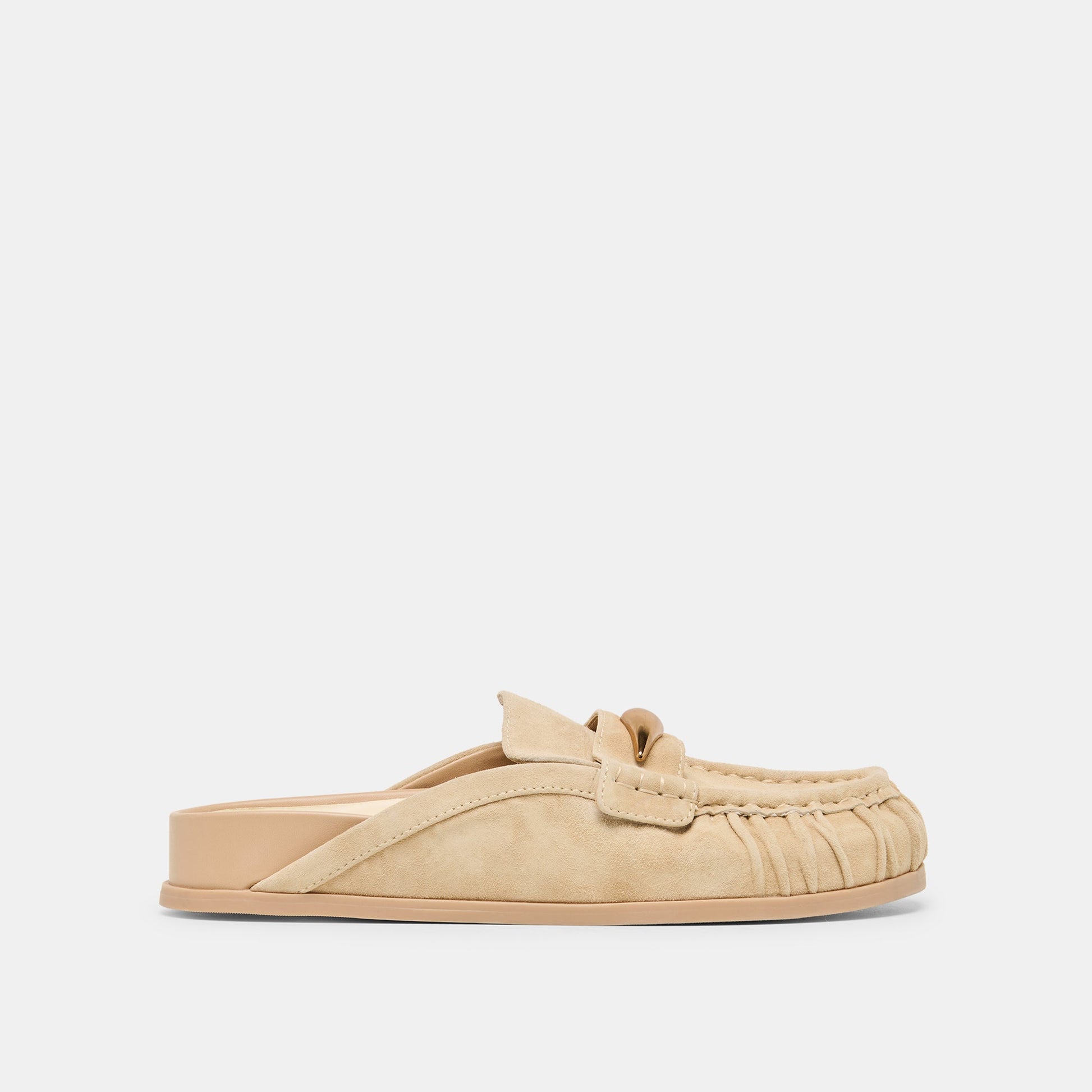 Jodero Almond Suede Flats