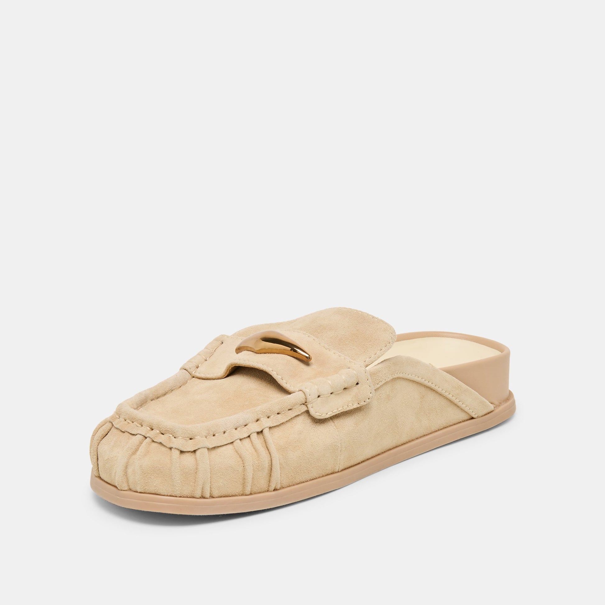 Jodero Almond Suede Flats